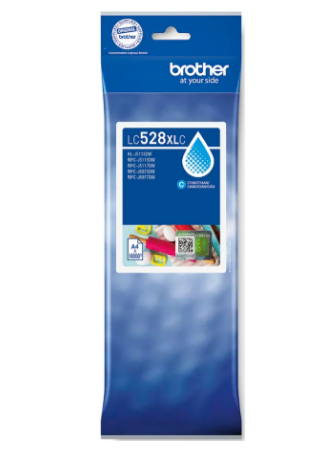 BROTHER Tintenpatrone HY cyan LC-528XLC MFC-J5010DW 10'000 Seiten