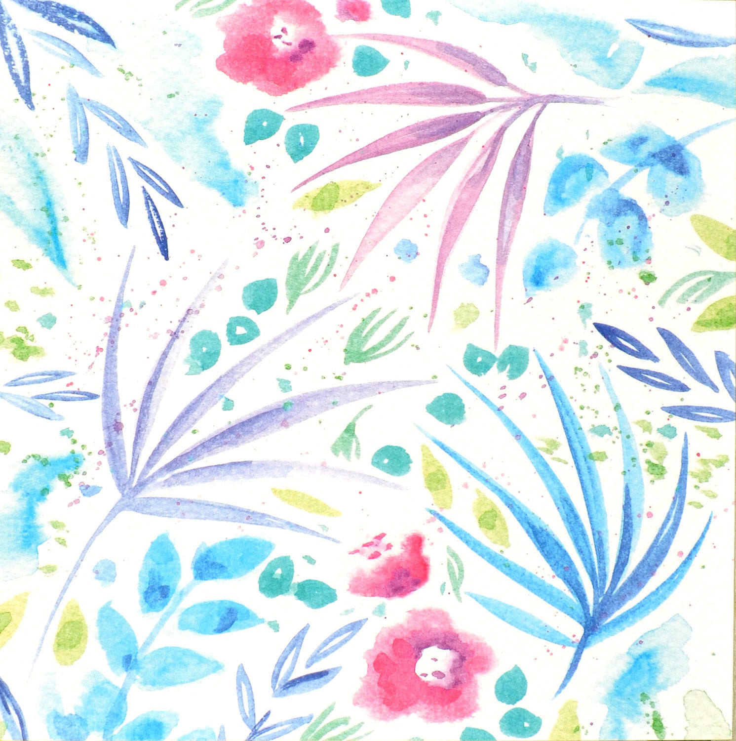 ABC Glückwunschkarte Blume&Blatt 1120001200 15x15cm