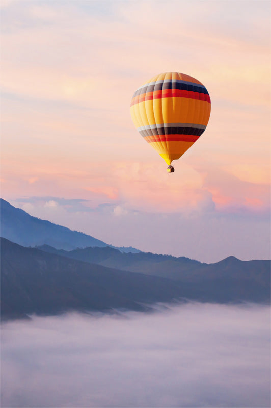 ABC Glückwunschkarte Blanko B6 51803 Heissluftballon