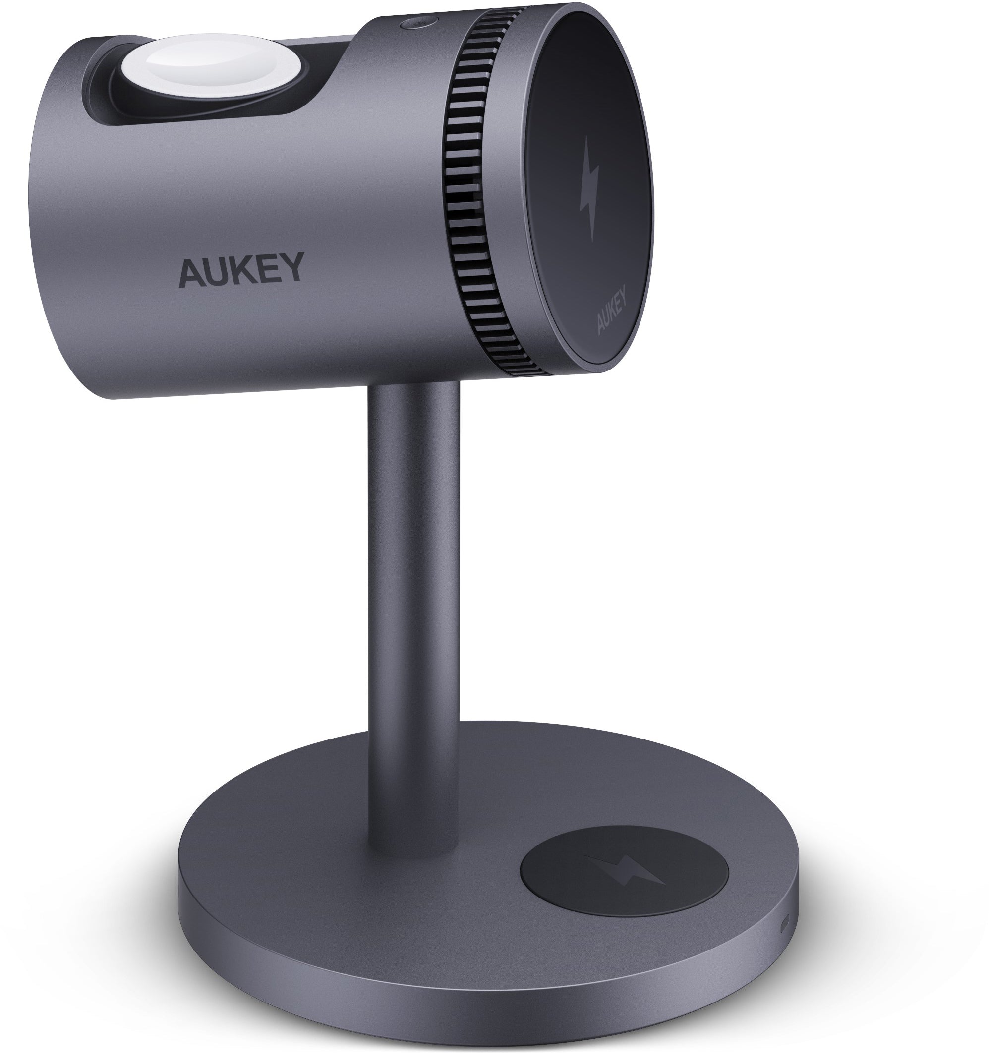 AUKEY MagFusion 3-IN-1 Pro LC-MC311A Wireless Charger 15W, Black