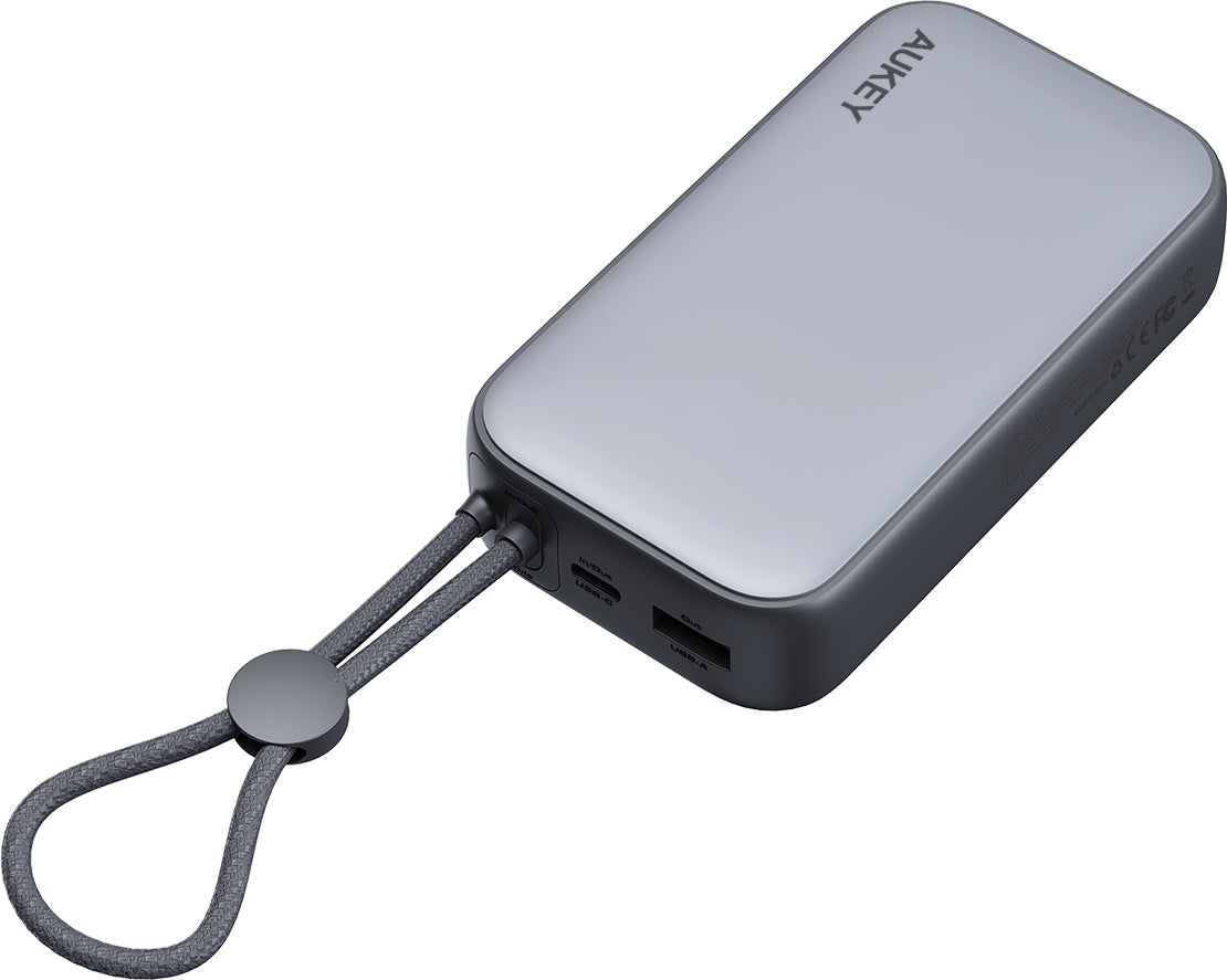 AUKEY Spark Sling 10000mAh PB PB-Y47 30W PD, Bild-in-USB-C Cal.Gr