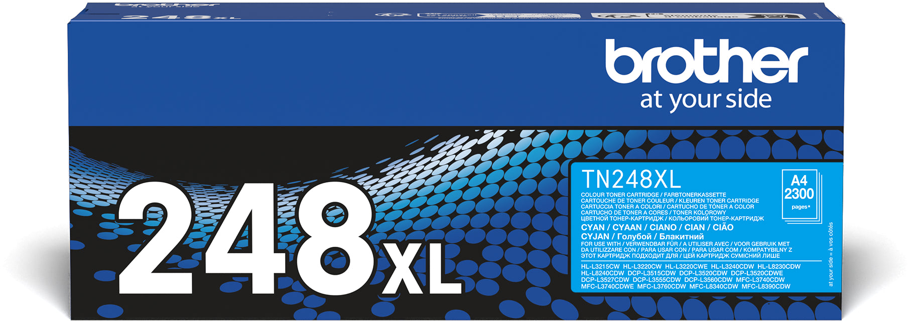 BROTHER Toner HY cyan TN-248XLC HL-L8240CDW 2300 Seiten
