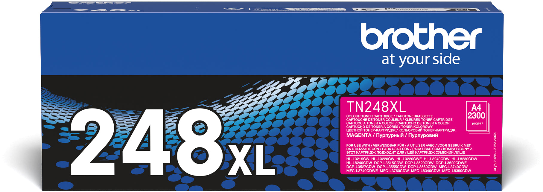 BROTHER Toner HY magenta TN-248XLM HL-L8240CDW 2300 Seiten