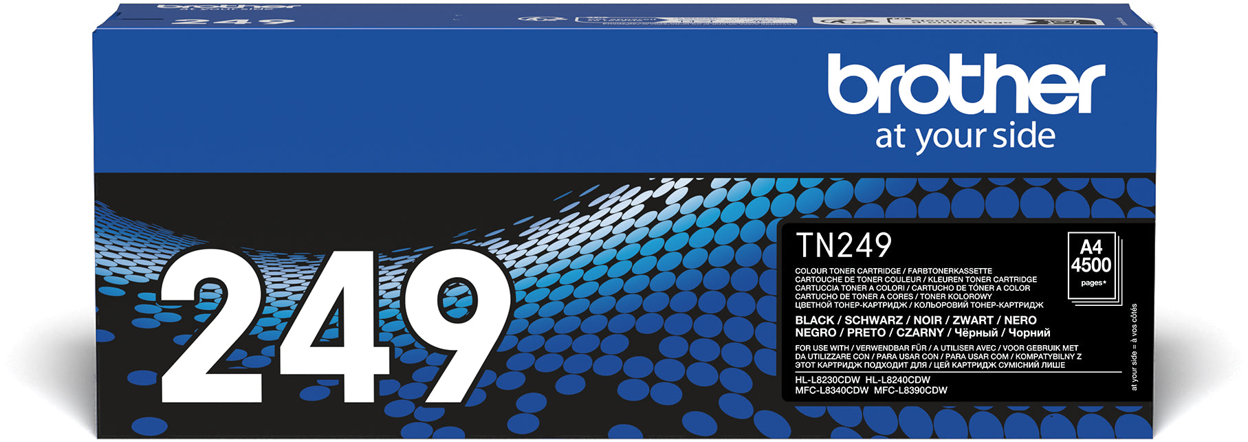 BROTHER Toner Super HY schwarz TN-249BK HL-L8240CDW 4500 Seiten