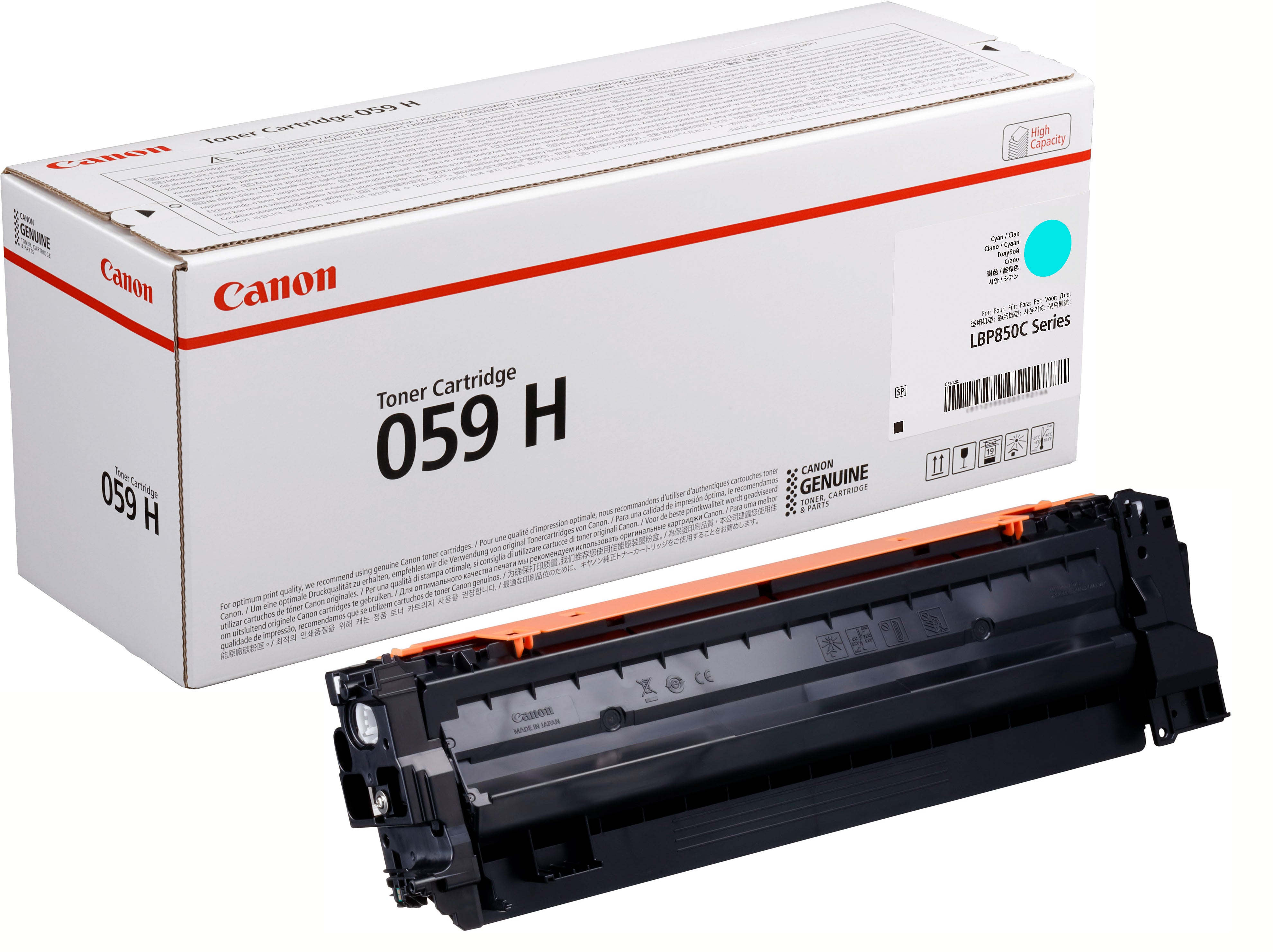 CANON Toner-Modul 059H cyan 3626C001 LBP825CX 13'500 Seiten