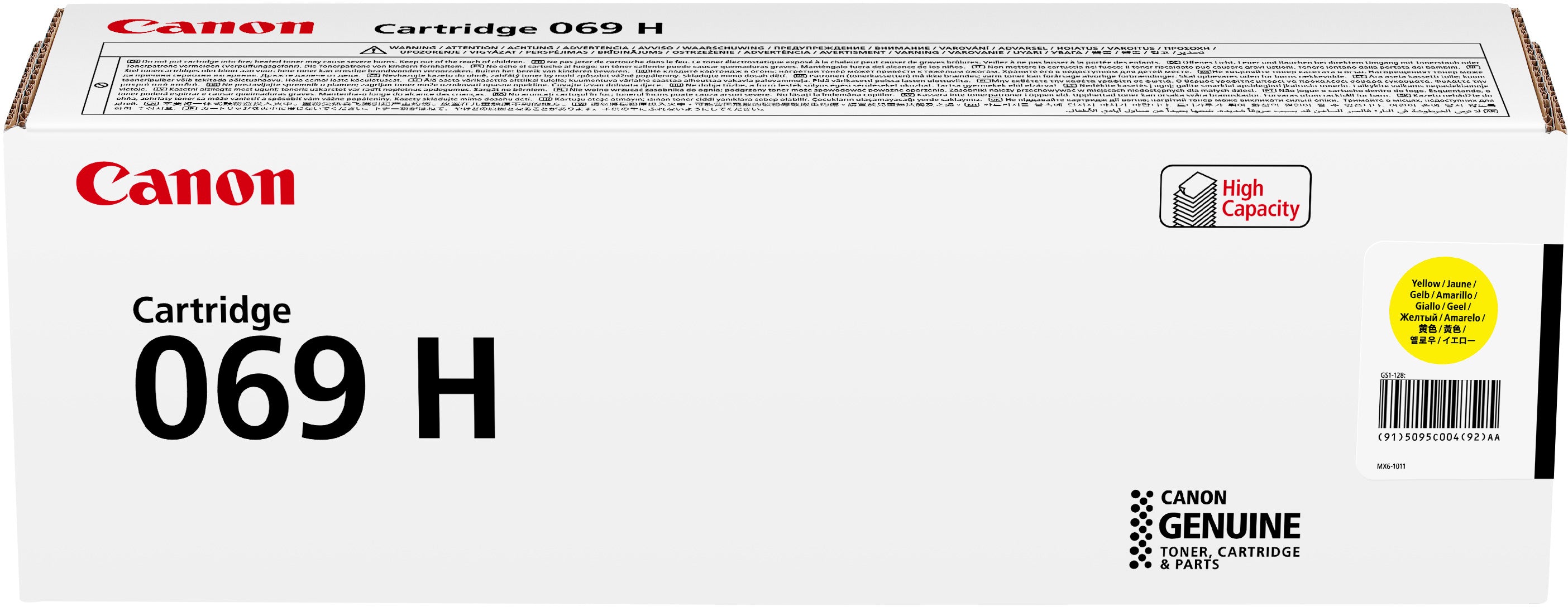 CANON Toner-Modul 069H yellow 5095C002 LBP673CDW 5'500 Seiten