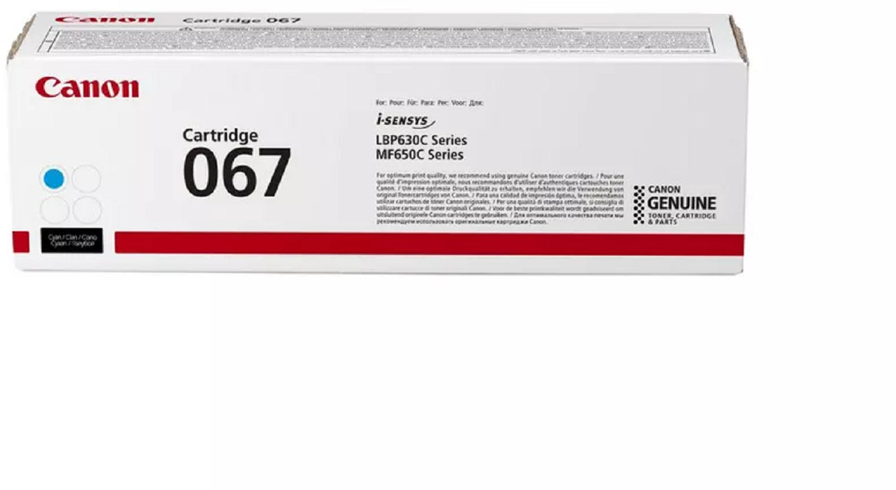 CANON Toner-Modul 067 cyan 5101C002 LBP631Cw/633Cdw 1250 Seiten