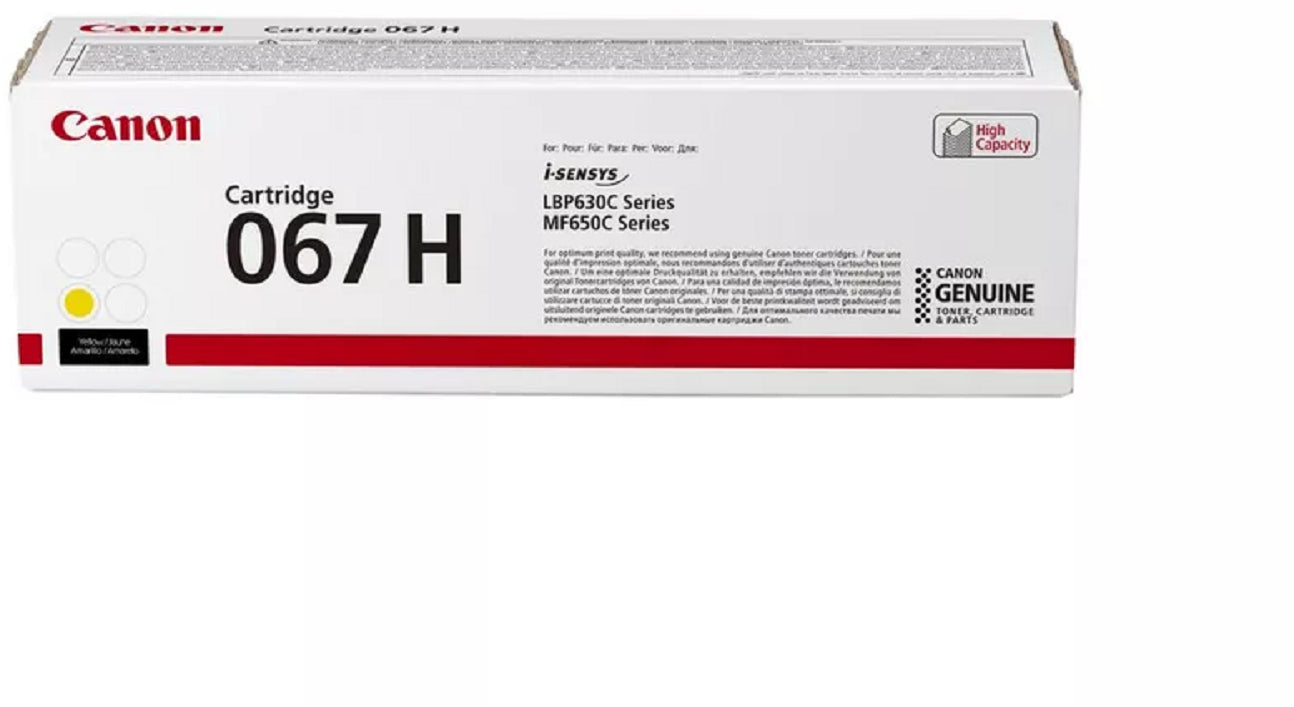 CANON Toner-Modul 067H yellow 5103C002 LBP631Cw/633Cdw 2350 Seiten