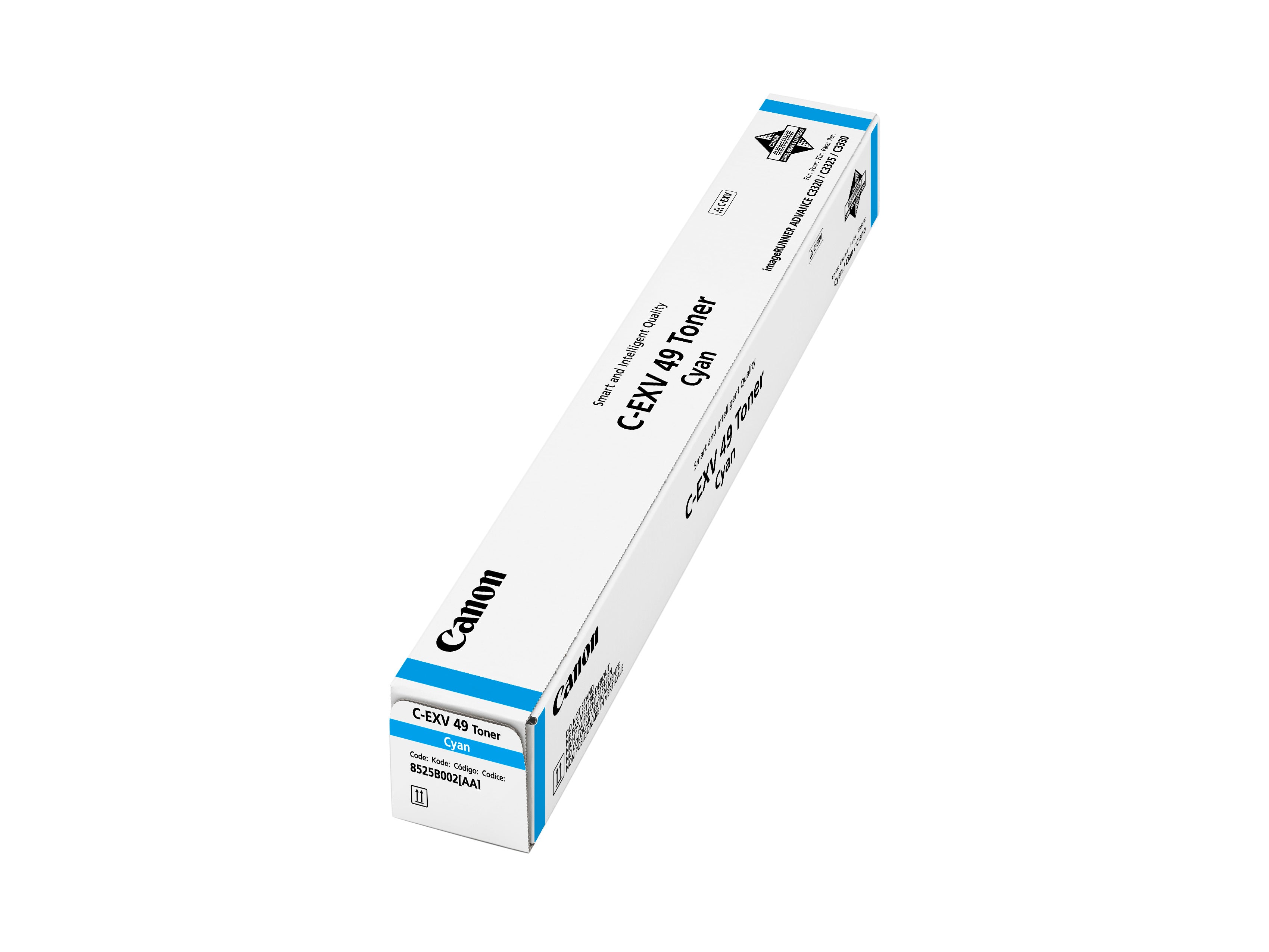 CANON Toner cyan C-EXV49C IR C 3325i 19'000 Seiten