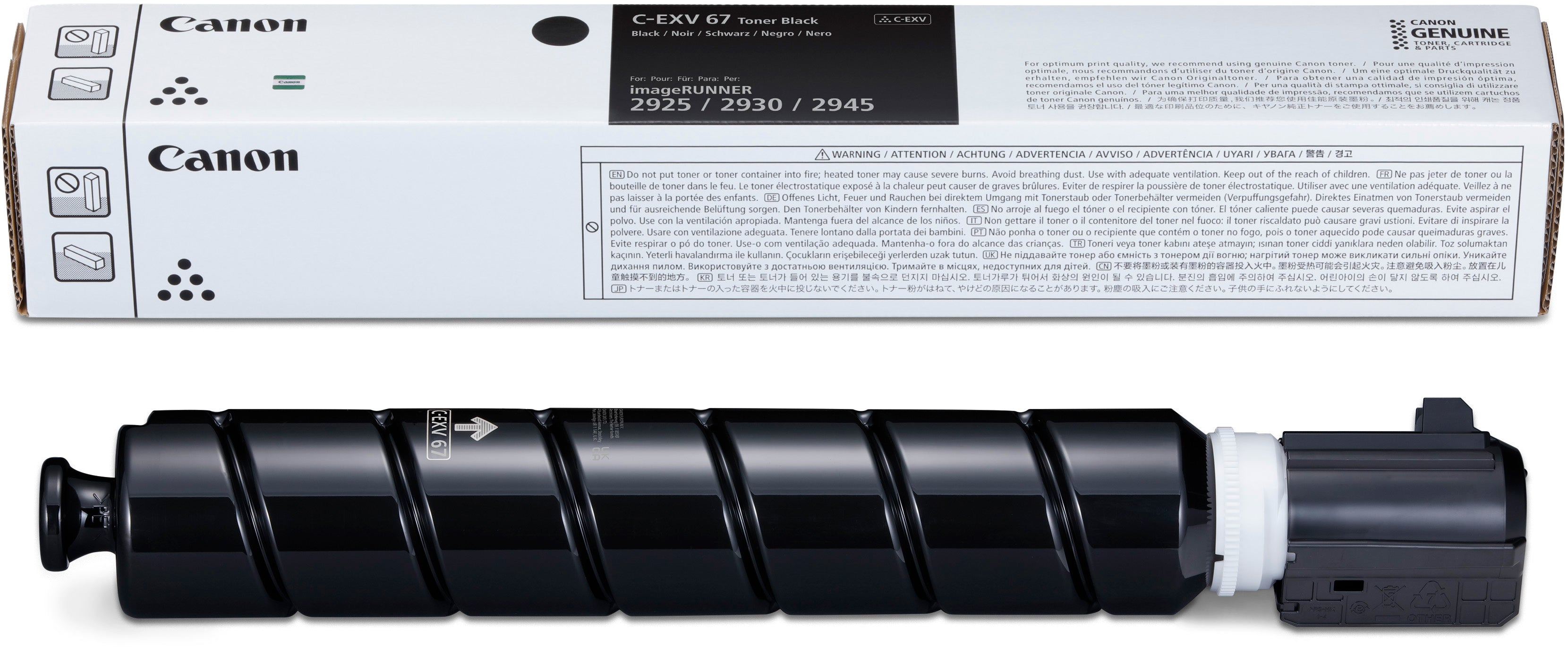 CANON Toner schwarz C-EXV67BK IR-2900 33'000 Seiten