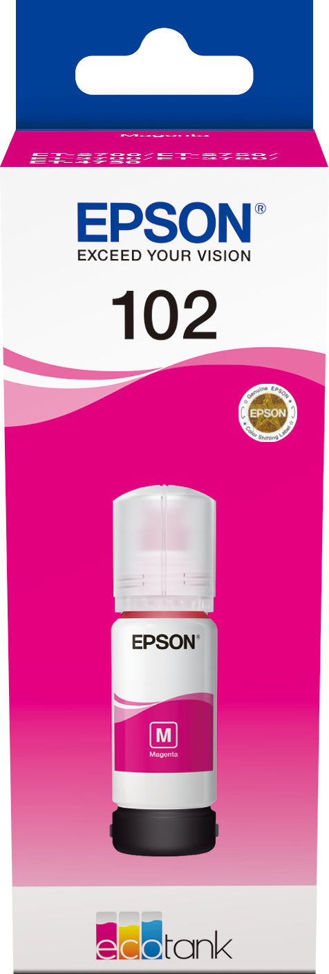 EPSON Tintenbehälter 102 magenta T03R340 EcoTank ET-2700 6000 Seiten