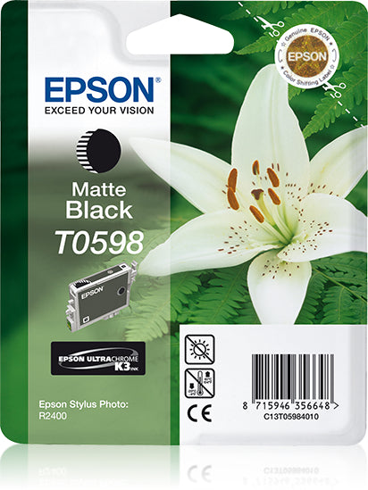 EPSON Tintenpatrone K3 matt-black T05984N10 Stylus Photo R2400 13 ml