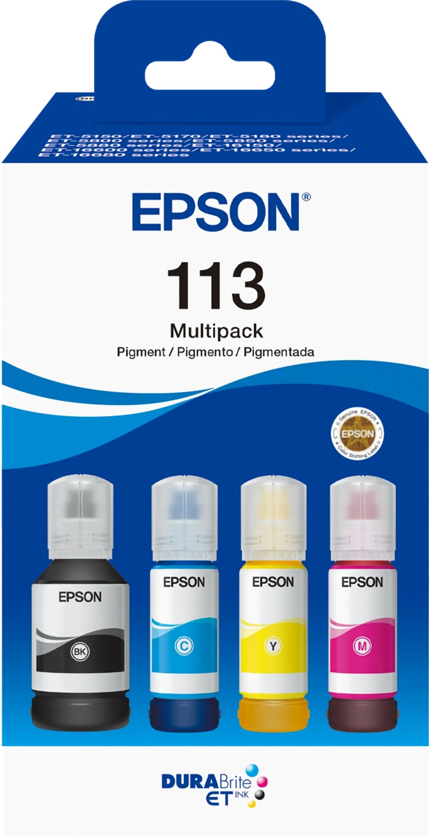 EPSON Multipack Tinte 113 CMYBK T06B640 EcoTank ET-5150/5170 4-color