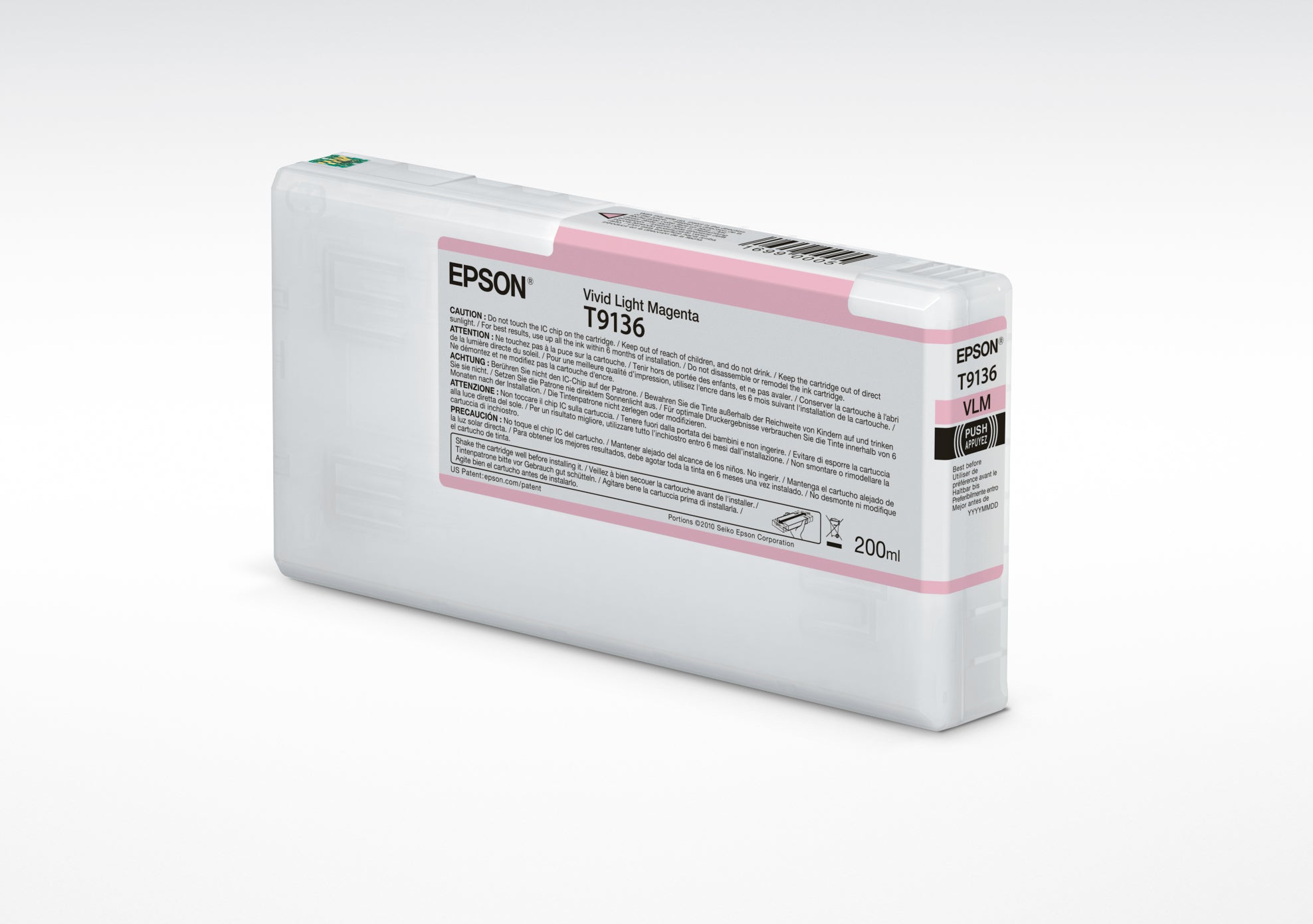 EPSON Tintenpatrone vivid light mag. T91360N SureColor SC-P5000 STD 200ml