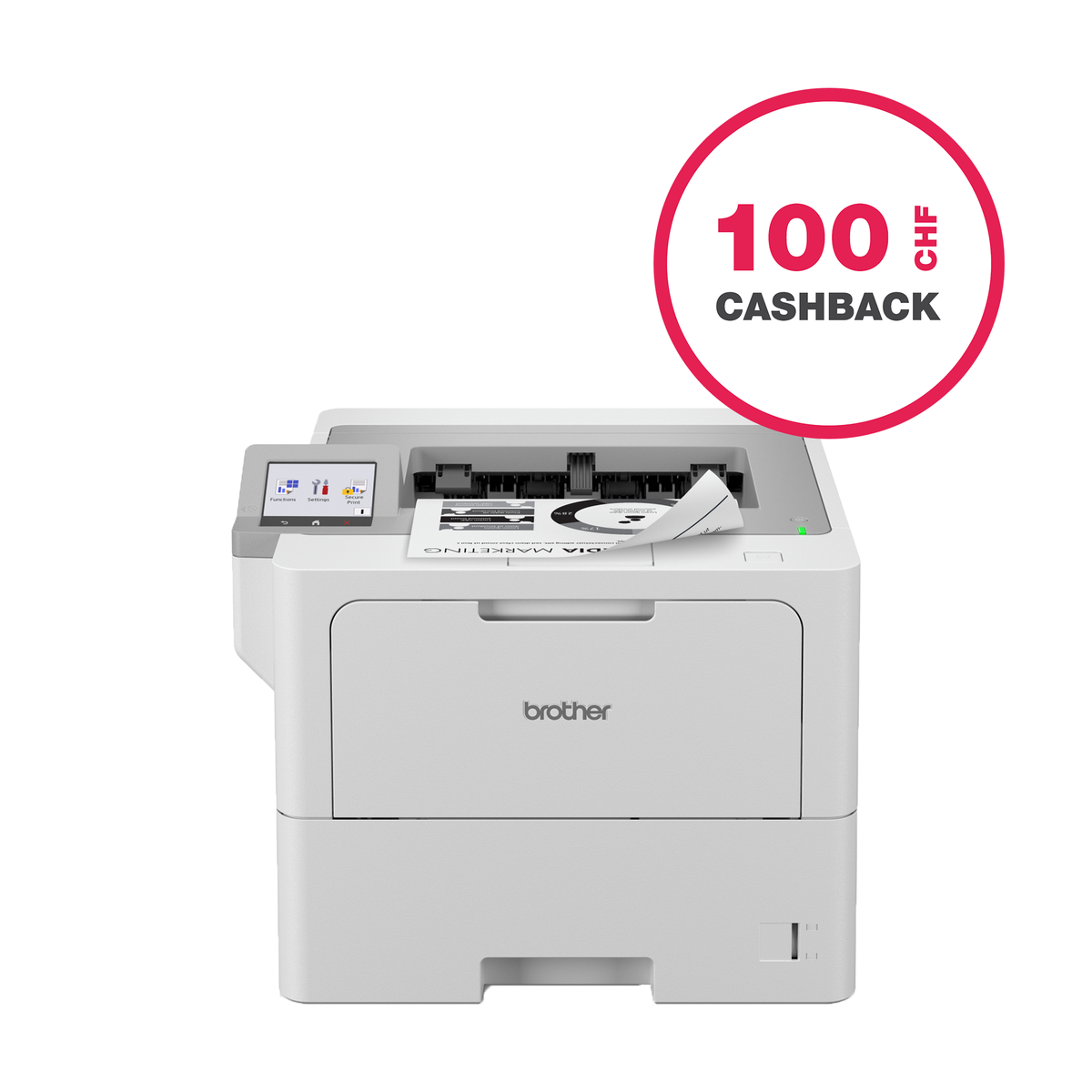 BROTHER - HL-L6410DN - Professioneller A4-Netzwerk-Monolaserdrucker