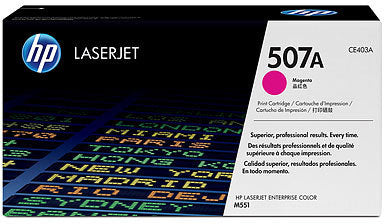 HP Toner-Modul 507A magenta CE403A LJ Enterprise 500 Col. 6000 S.