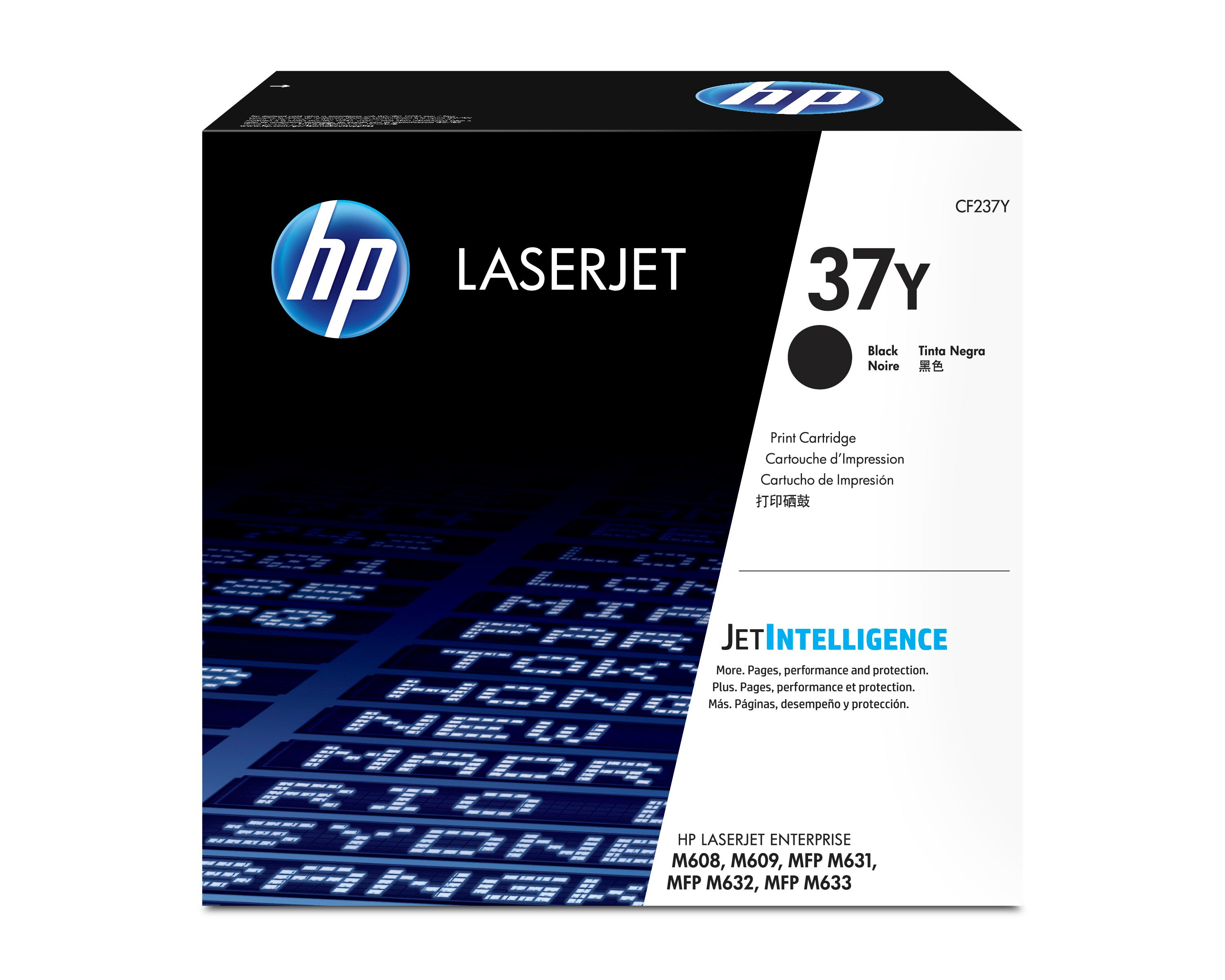 HP Toner-Modul 37Y schwarz CF237Y LJ Enterprise M608 41'000 S.