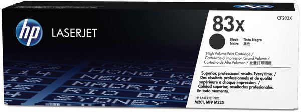 HP Toner-Modul 83X schwarz CF283X LaserJet Pro M225 2200 S.