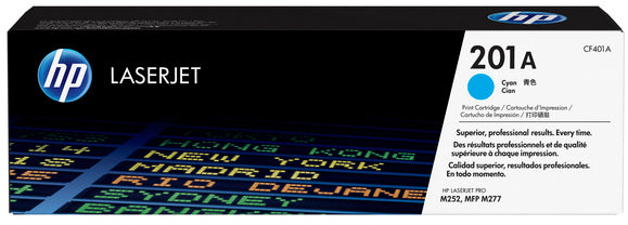 HP Toner-Modul 201A cyan CF401A CLJ Pro M252/MFP277 1330 S.