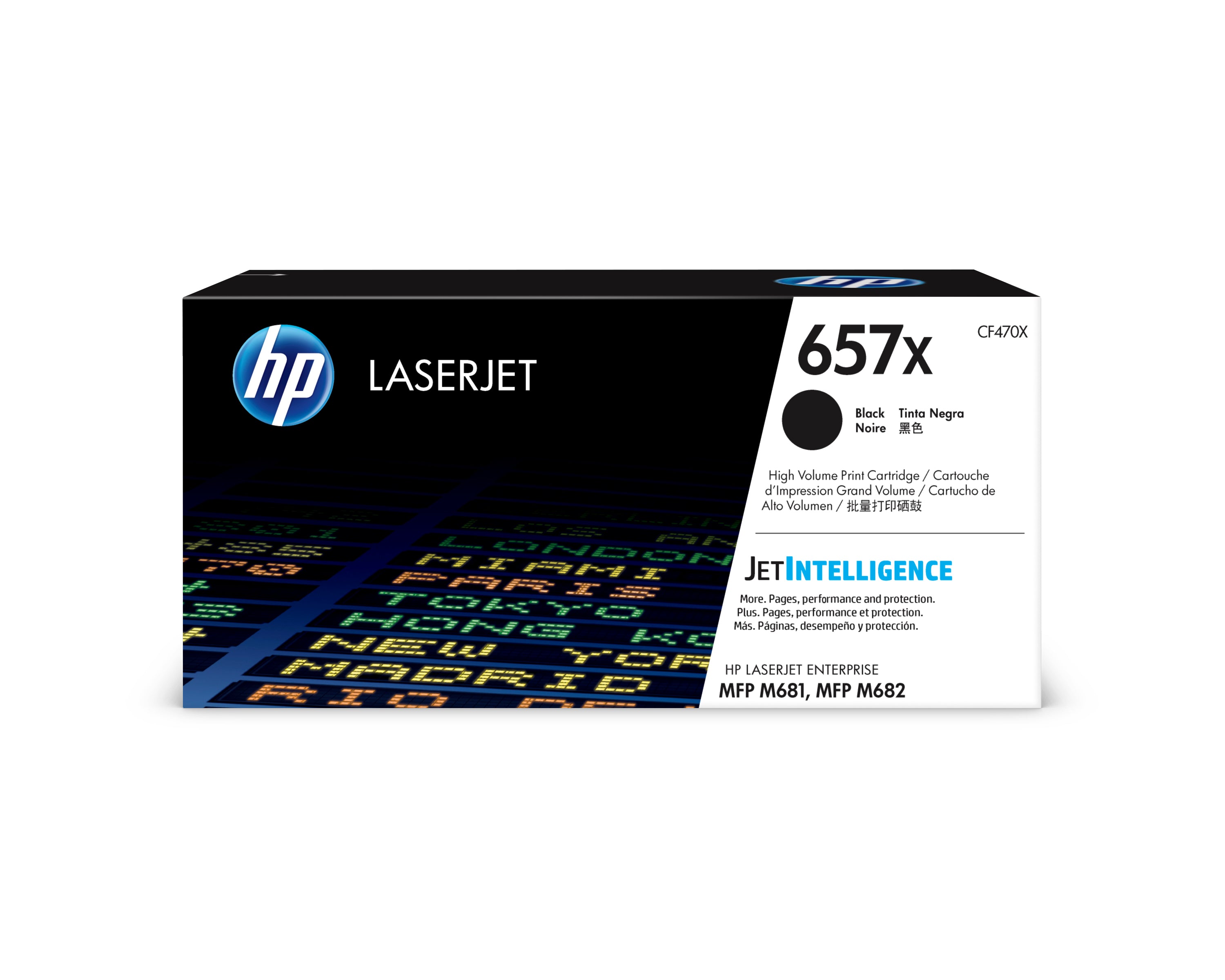 HP Toner-Modul 657X schwarz CF470X CLJ Enterprise M681 28'000 S.