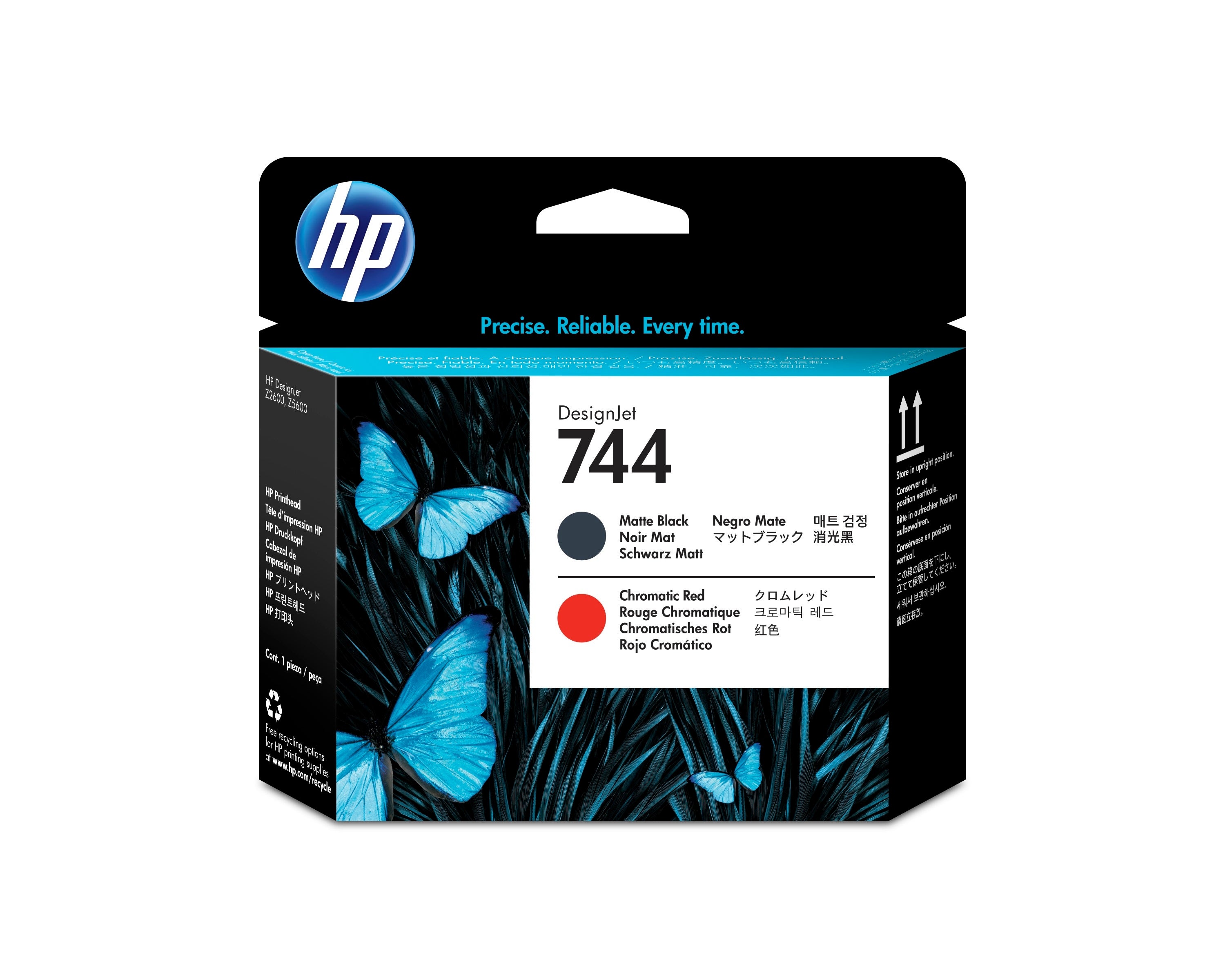 HP Druckkopf 744 matte black/red F9J88A DesignJet Z5600