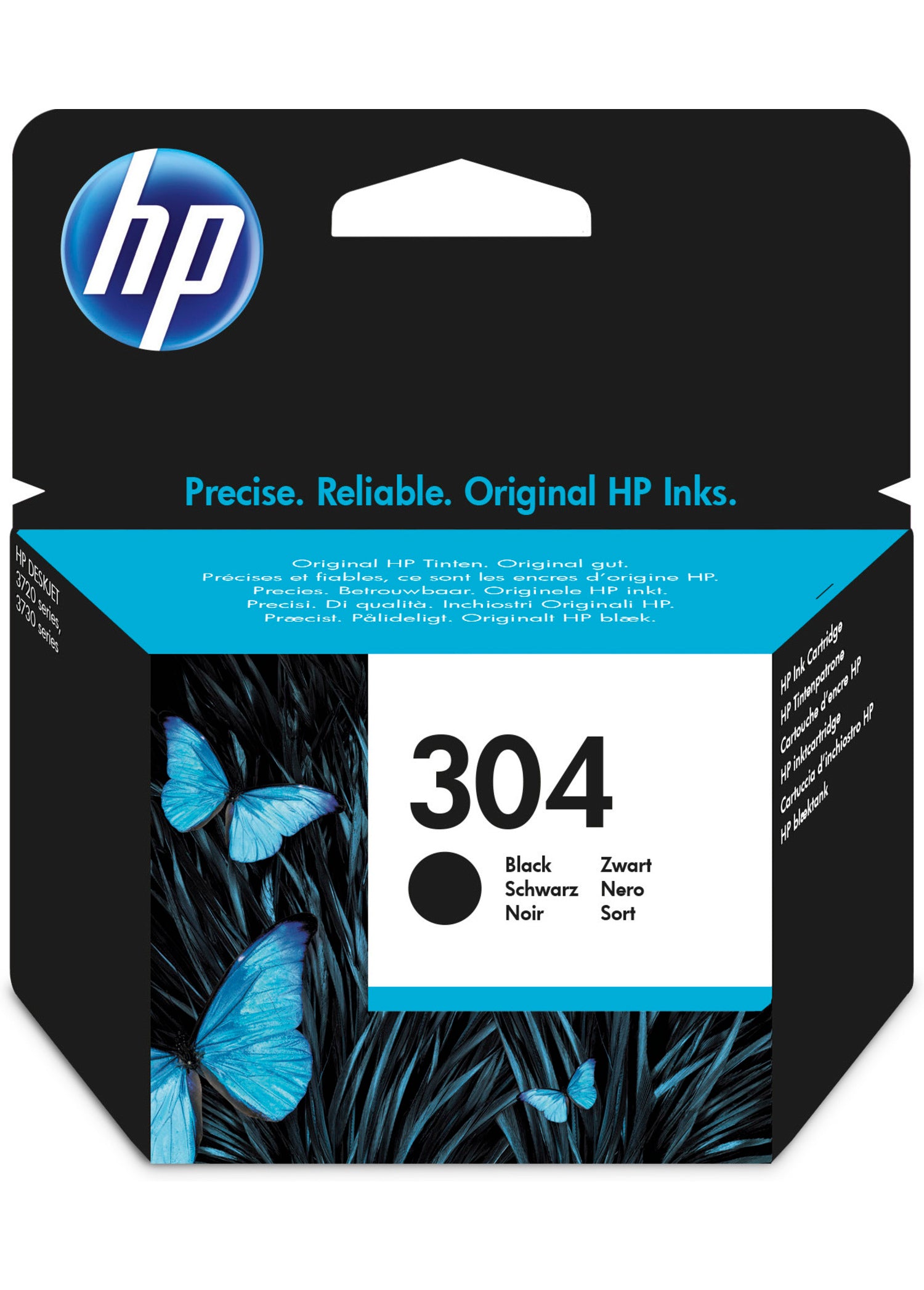 HP Tintenpatrone 304 schwarz N9K06AE DeskJet 3720/30 120 Seiten