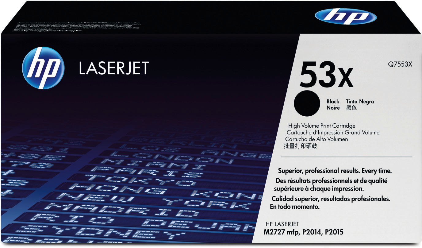 HP Toner-Modul 53X schwarz Q7553X LaserJet P2015 7000 Seiten