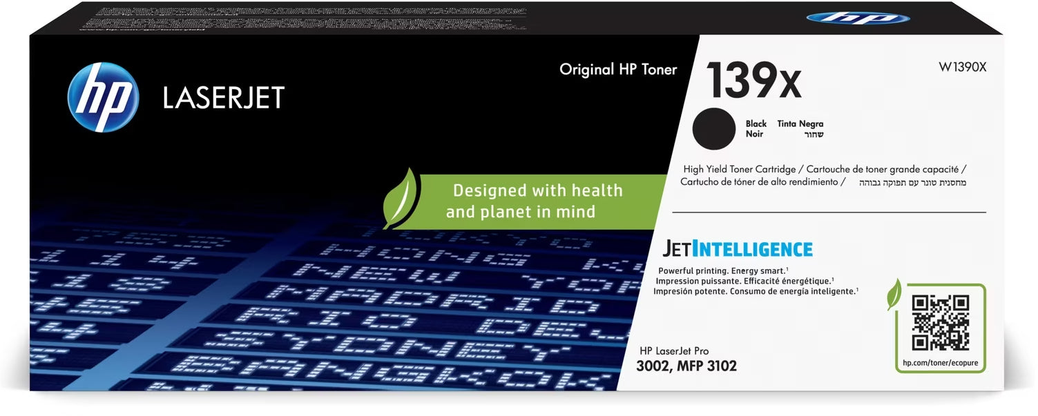 HP Toner-Modul 139X schwarz W1390X LJ Pro 3002/MFP 3102 4000 S.