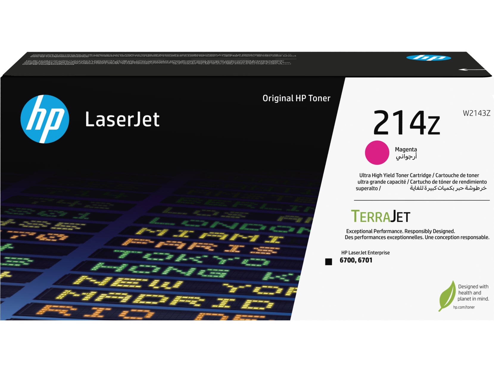 HP Toner-Modul 214Z magenta W2143Z CLJ Enterprise 6700 26'000 S.
