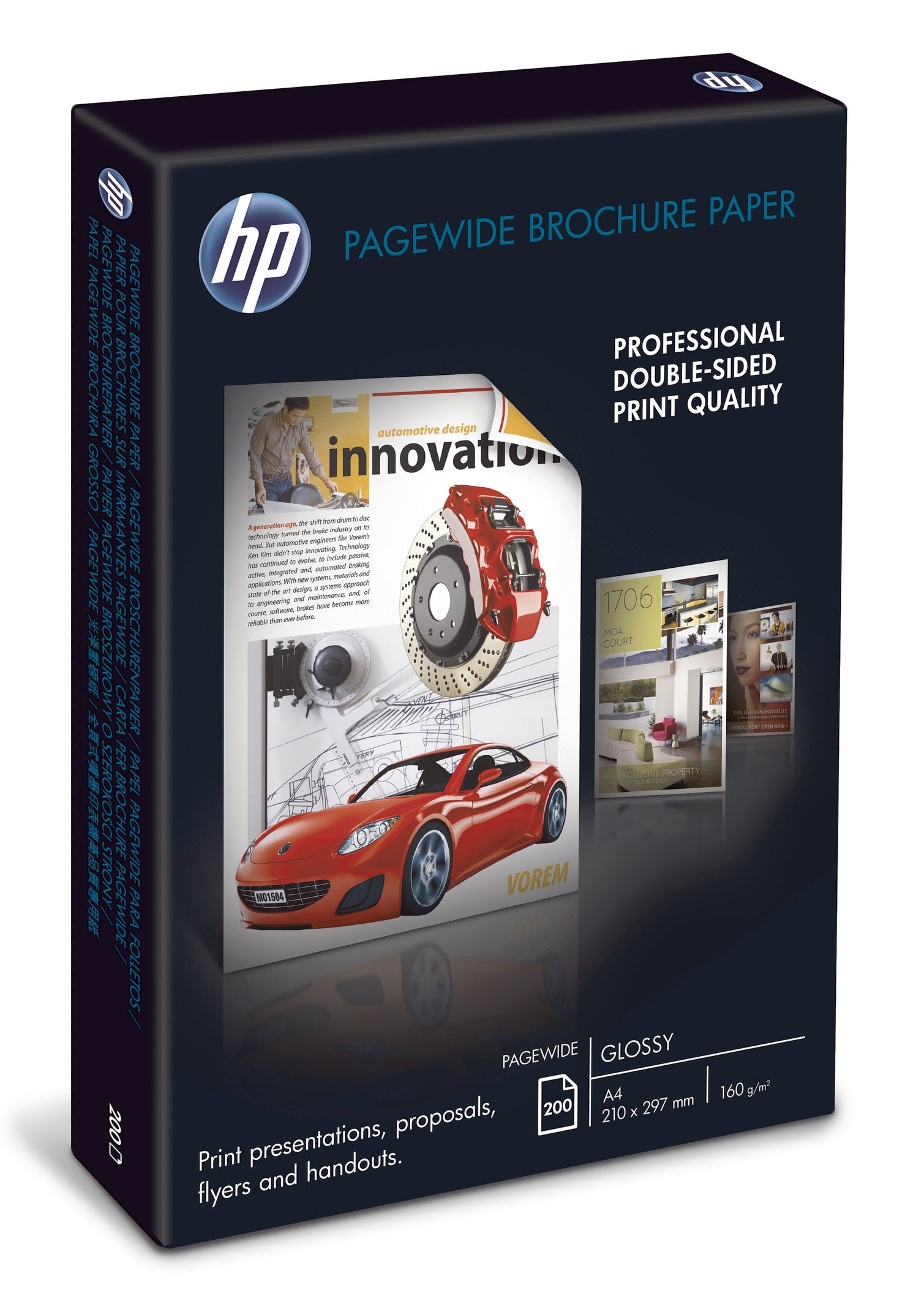 HP PageWide Paper 200 Blatt Z7S67A Glossy A4 FSC 160g