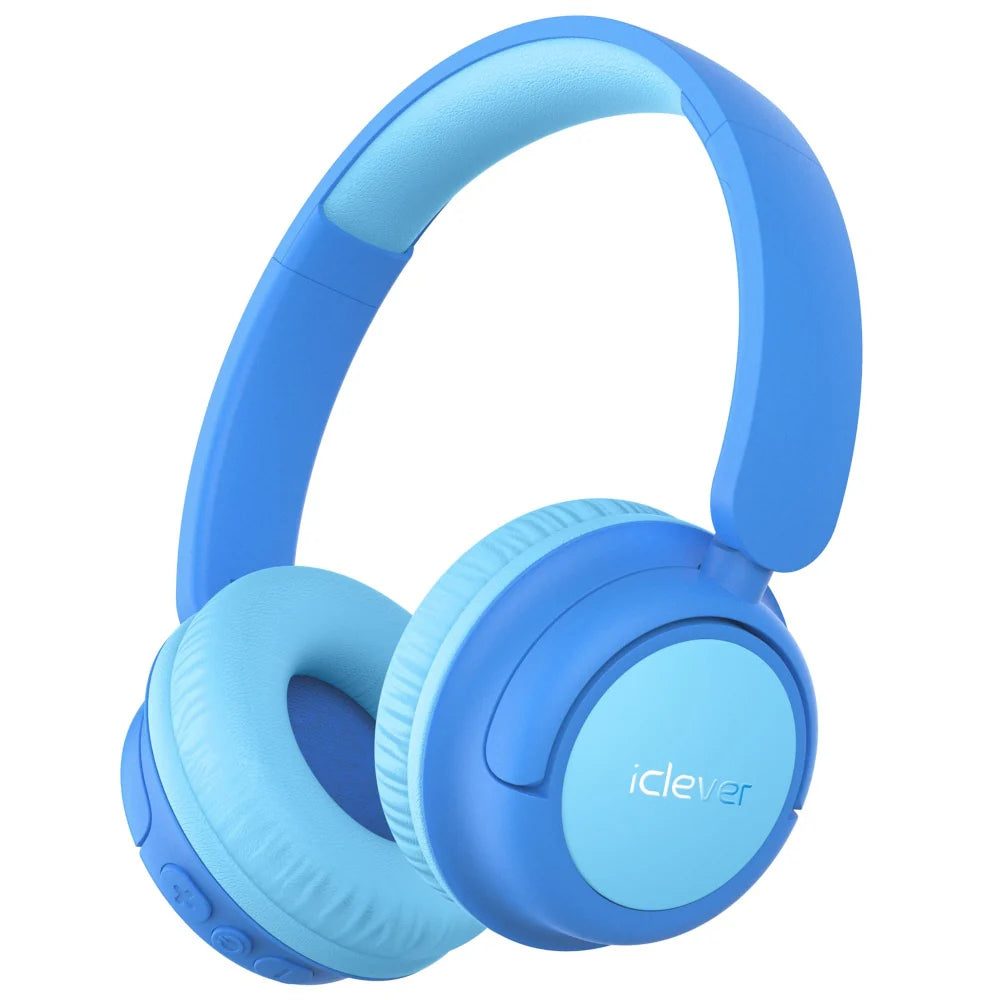 ICLEVER BTH22 Headphones for Kids C10-1702N-11 BT, 74/85 dB, 60h, blue