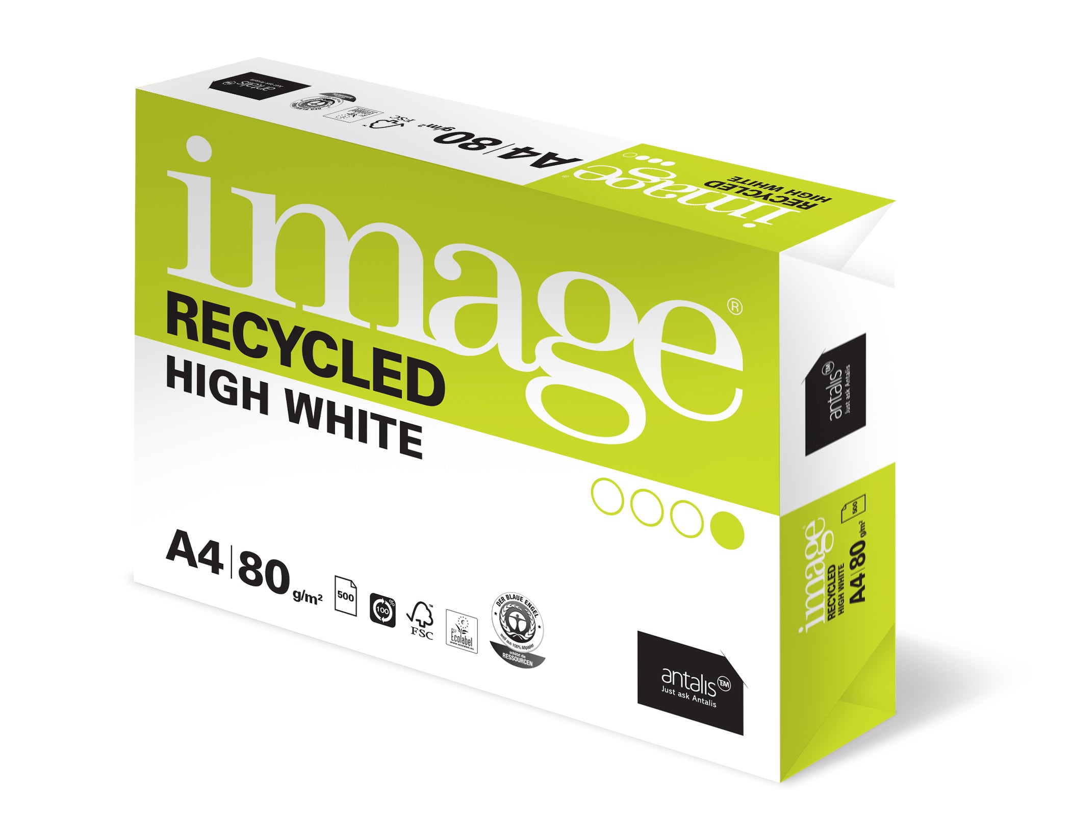 IMAGE BA RECYCLED Kopierpapier A4 599245 80g 500 Blatt