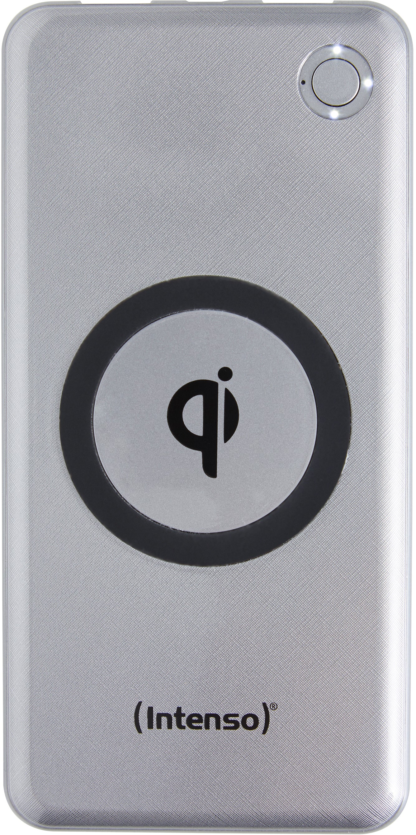 INTENSO Powerbank WPD10000, silver 7343531 10000 mAh, Qi, USB-A, USB-C