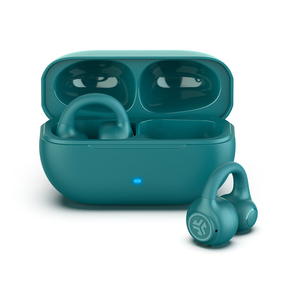 JLAB Flex Open Air Clip Earbuds IEUEBFLEXRTEL124 True Wireless, Teal