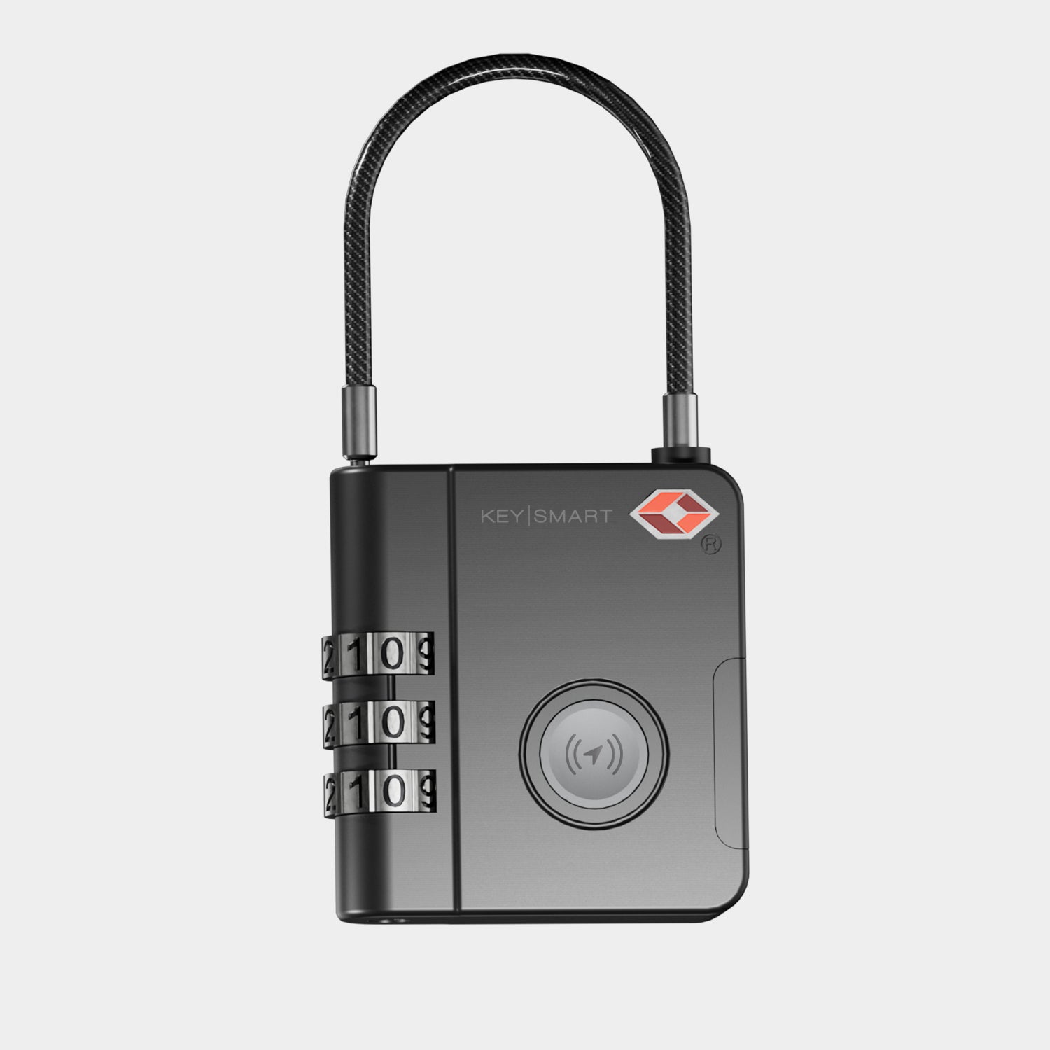 KEYSMART SmartLock KS520-BLK TSA Approved Find My Lock