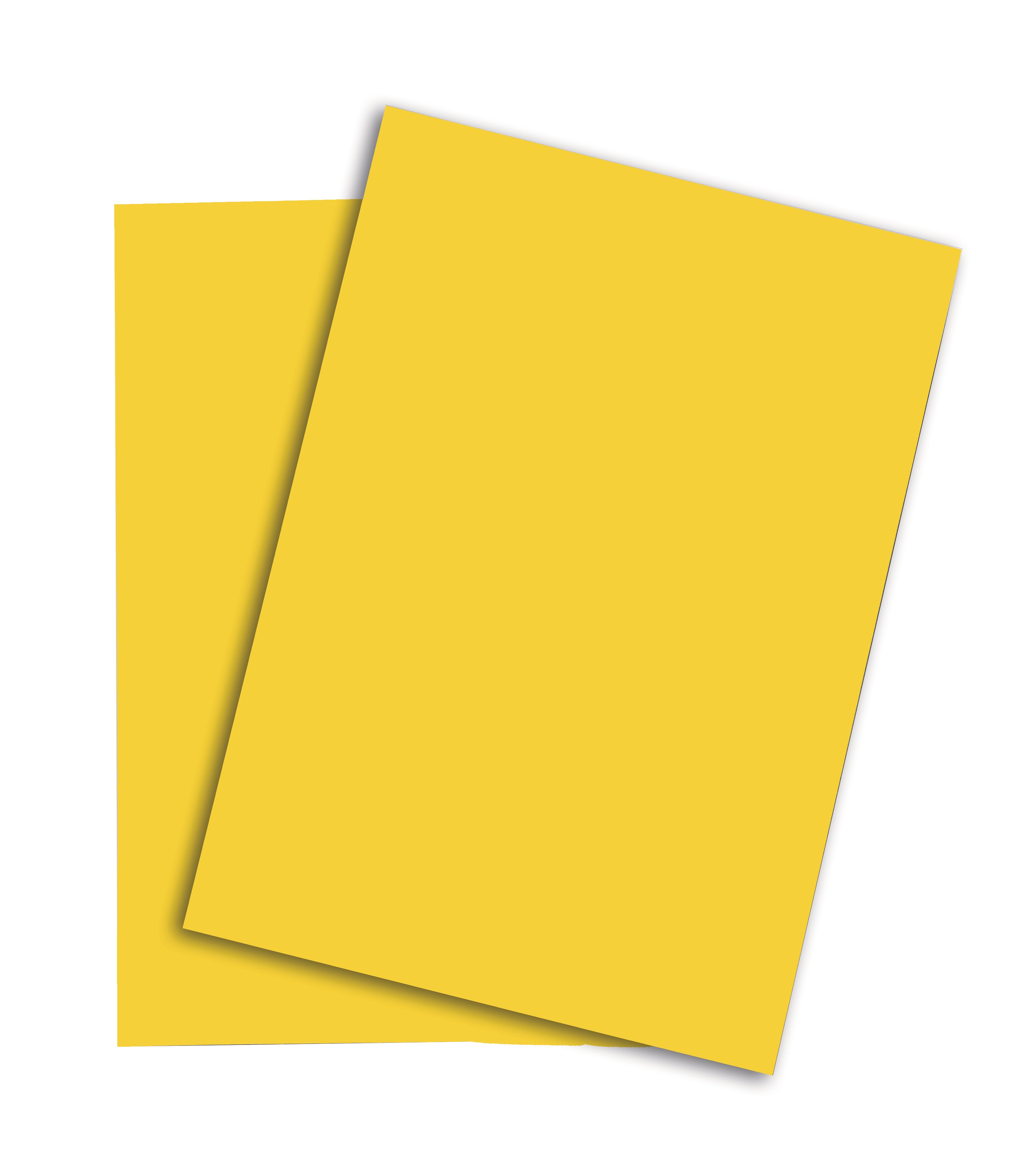 PAPYRUS Rainbow Papier FSC A4 88042388 intensivgelb, 80g 500 Blatt