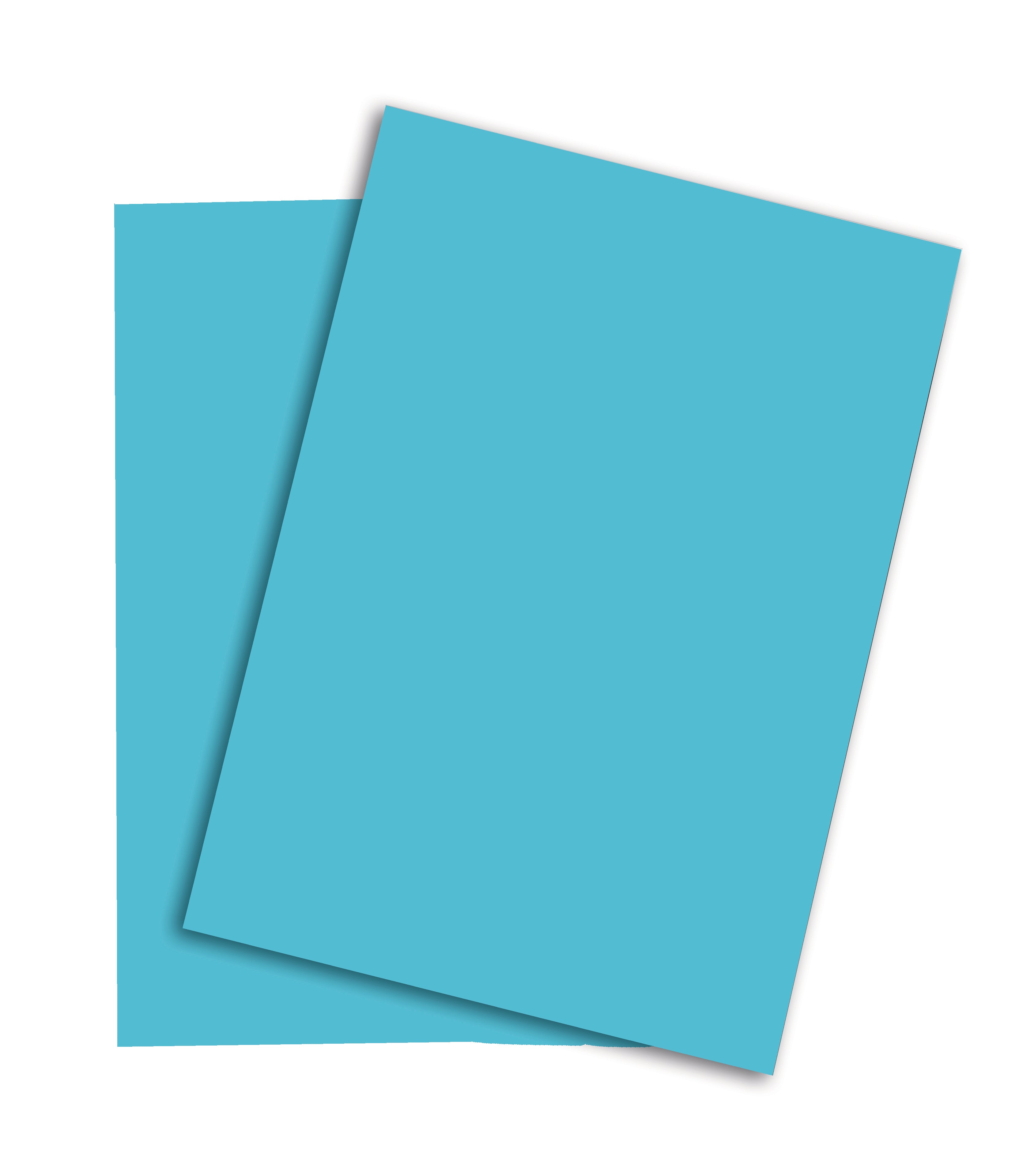 PAPYRUS Rainbow Papier FSC A4 88042740 80g, blau 500 Blatt