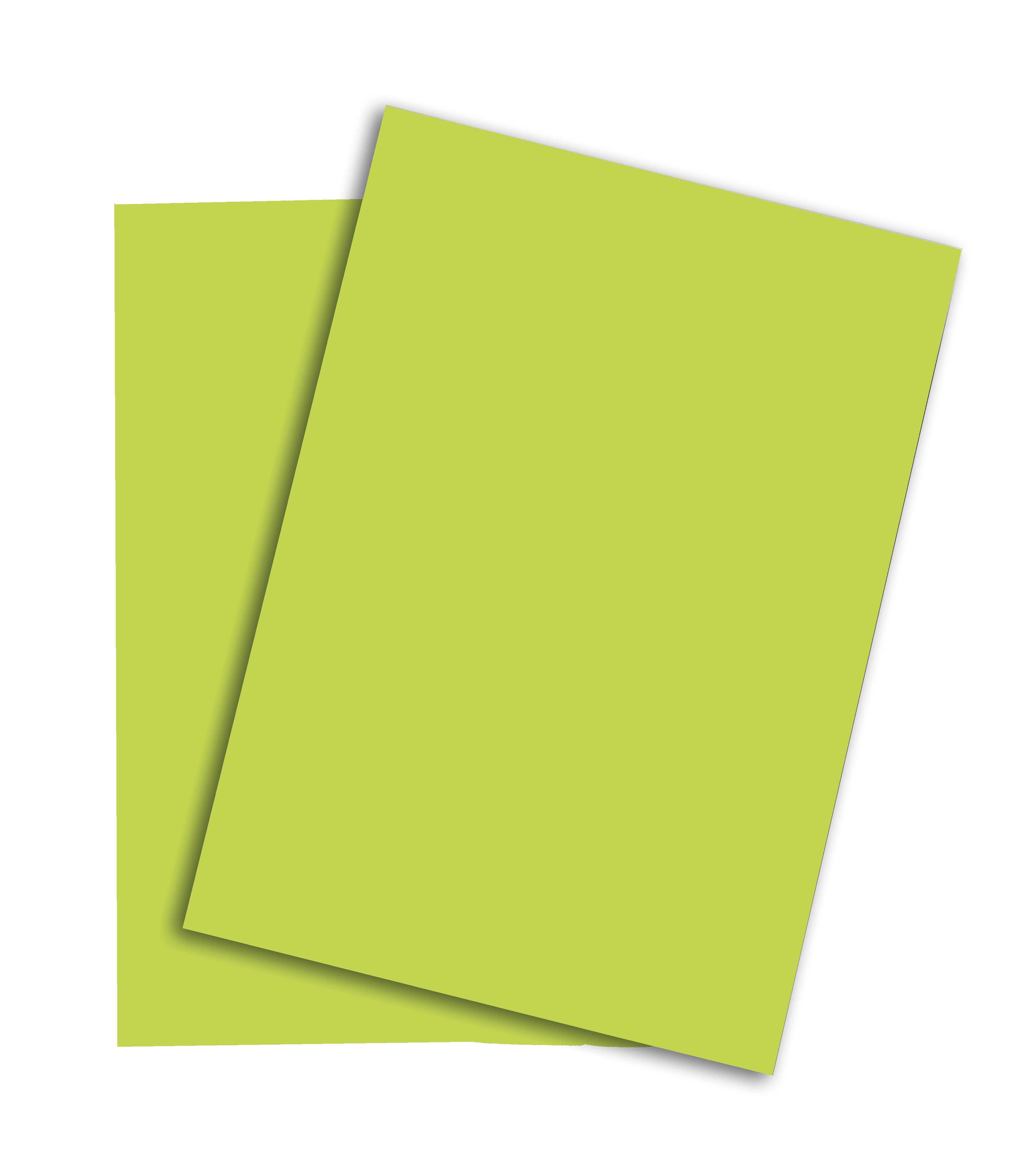 PAPYRUS Rainbow Papier FSC A4 88043110 leuchtend grün, 120g 250 Blatt