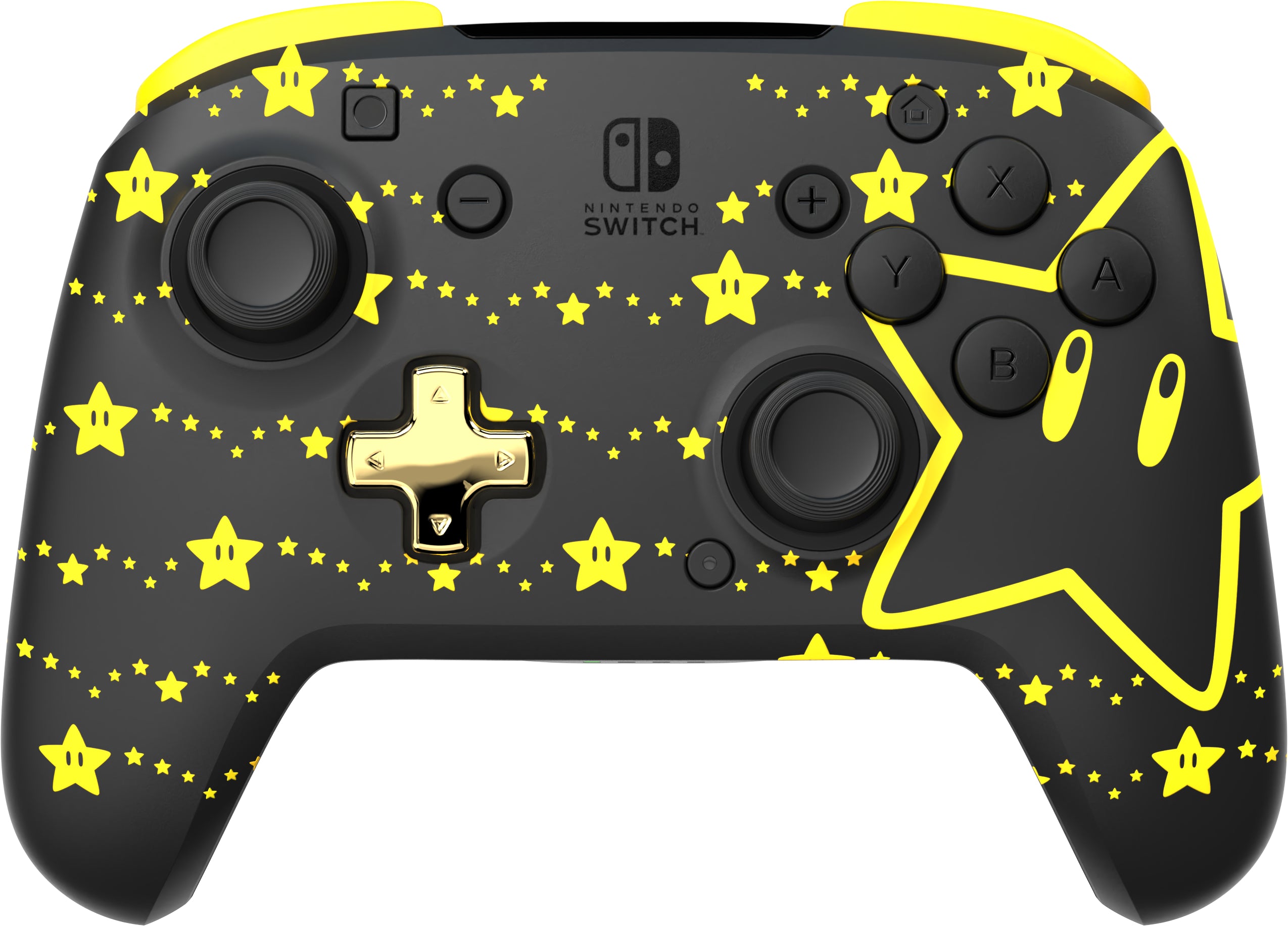PDP Rematch Wireless Ctrl. NSW 500-202-STGD Super Stars Glow in the Dark