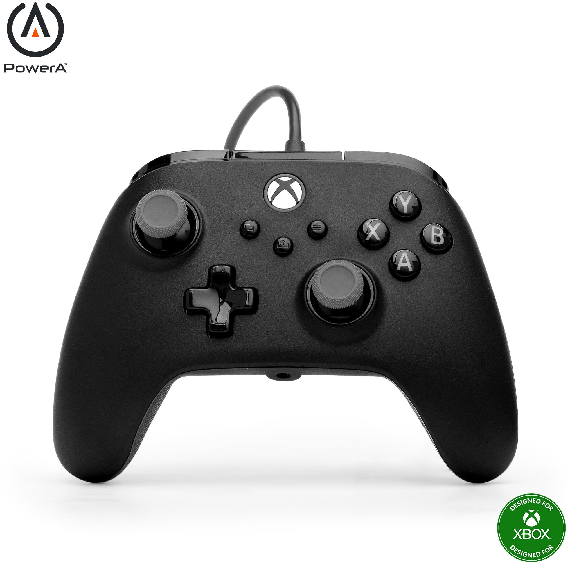POWER A Advantage Plus Wired Ctrl. XBGP0439-01 XBox,Charcoal