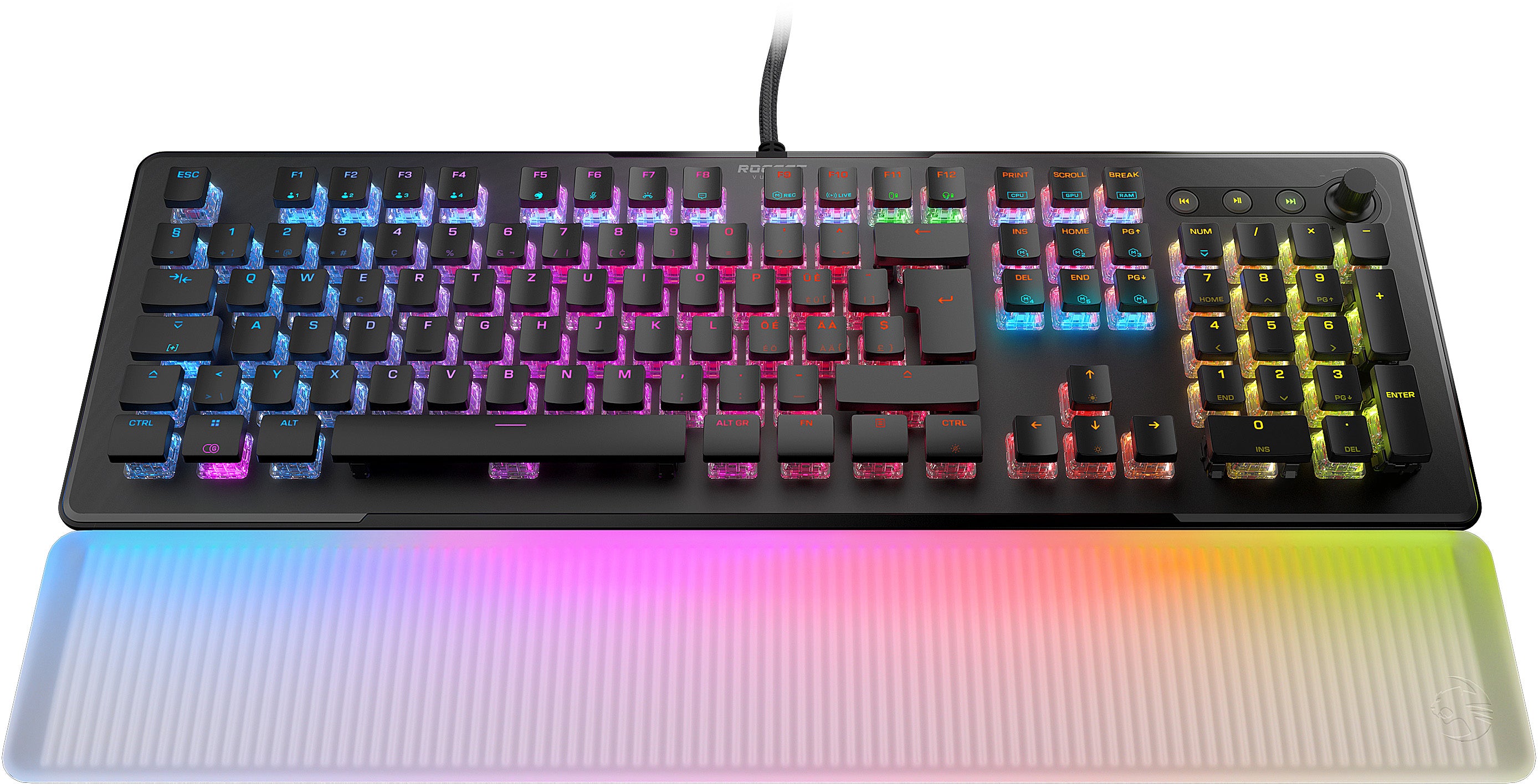 ROCCAT Vulcan II Max Black,red ROC-12-007 Gaming Keyboard, CH-Layout