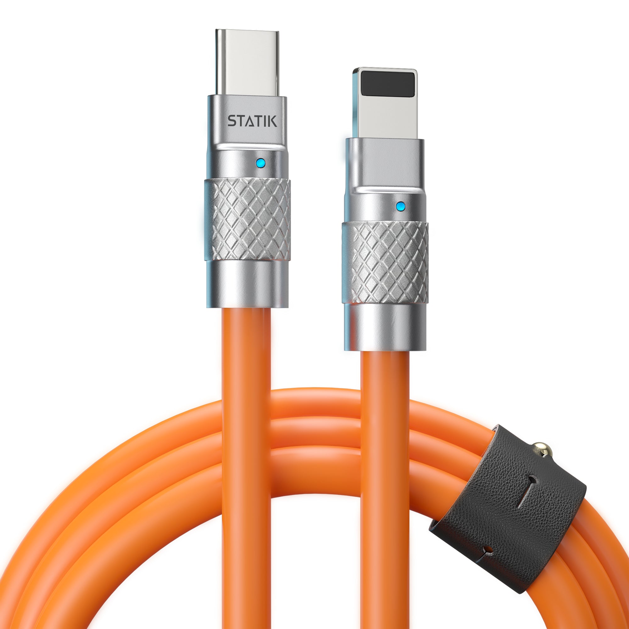 STATIK TSumoCharge 100W PUP-0126-ORG-CC-6FT Cable 1.8m, USB-C to C Orange