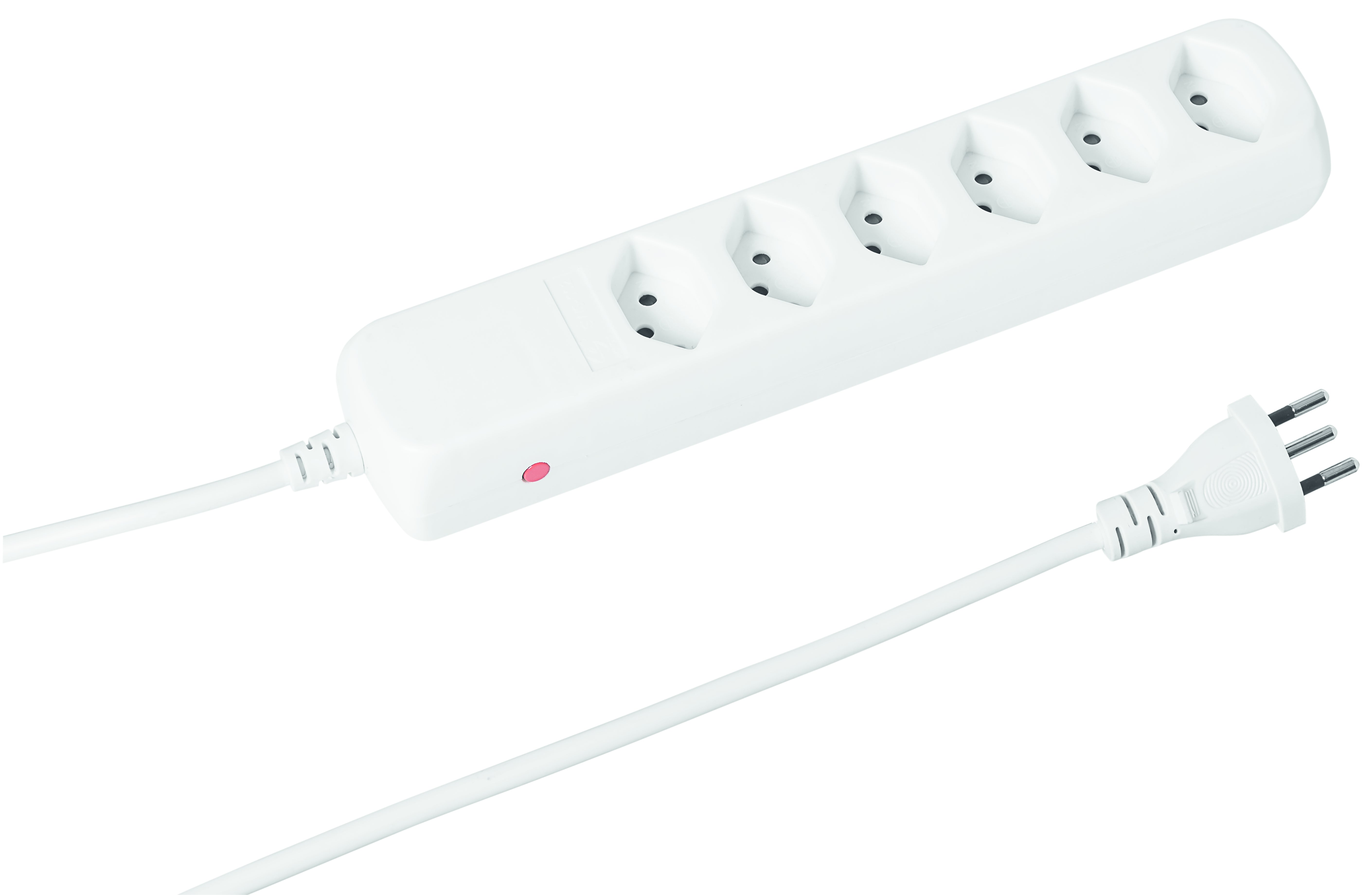 STEFFEN Steckdosenleiste 207605216 C POWER EASY 1.5m, 6xT13, weiss