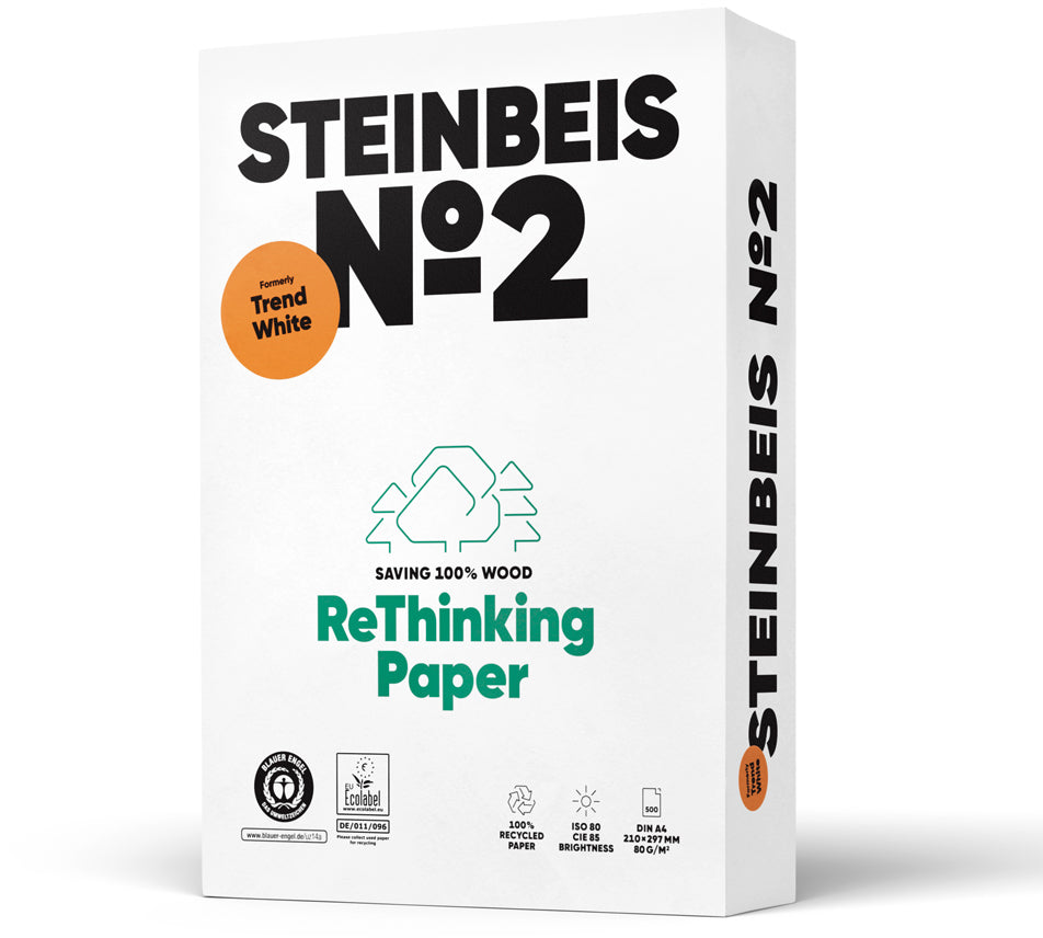 STEINBEIS Kopierpapier blauer Engel A3 88334287 Recycling, 80 g SB 500 Blatt