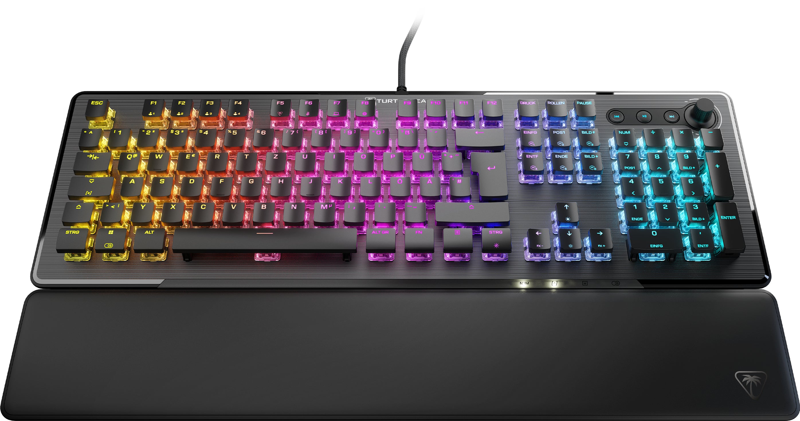 TURTLE BEACH Vulcan II Gaming Keyboard TBK-1002-02-CH Mech., Linear Switch, CH
