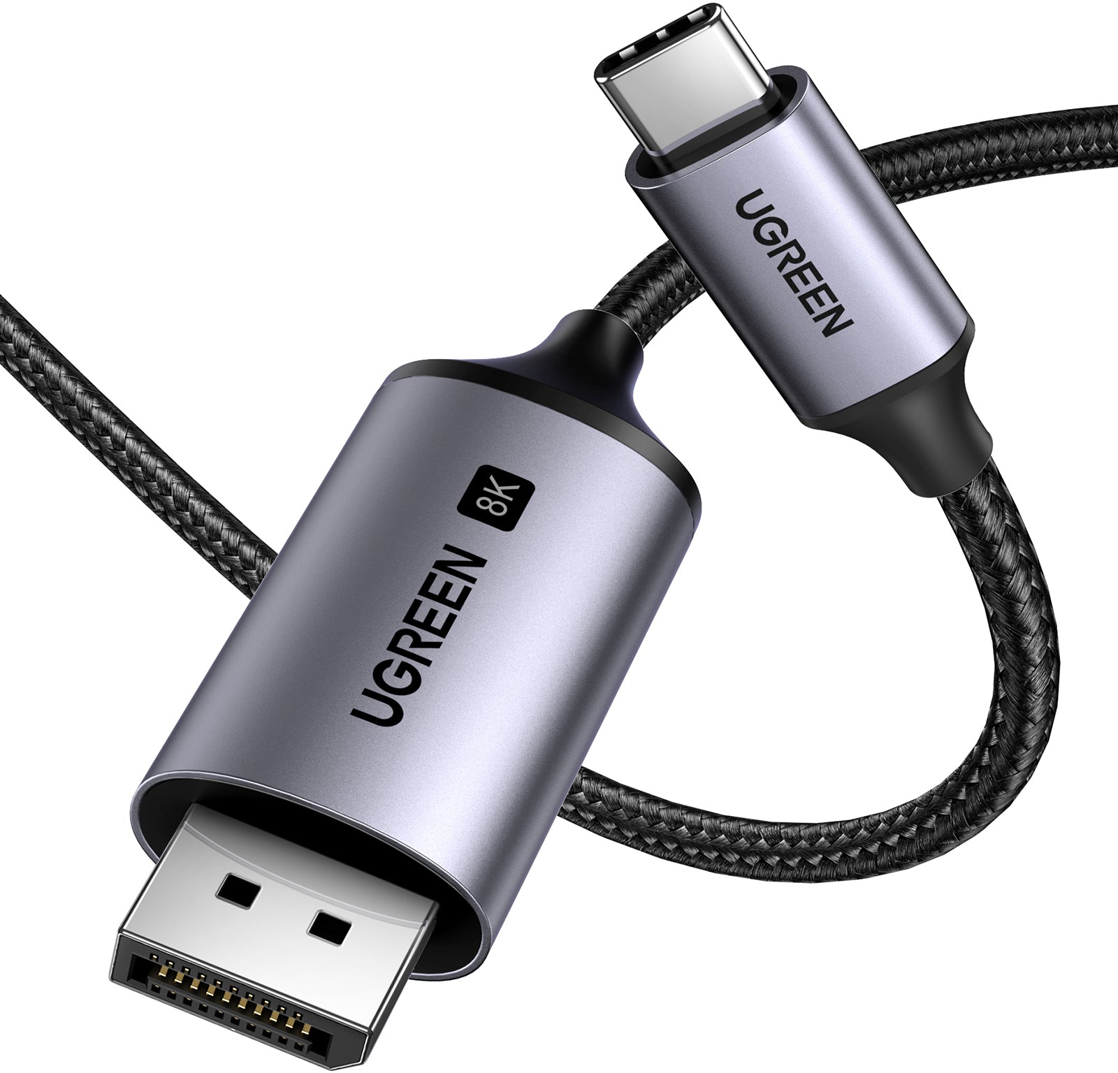 UGREEN Cable USB-C to DisplayPort 25157 BB 8K, 1m