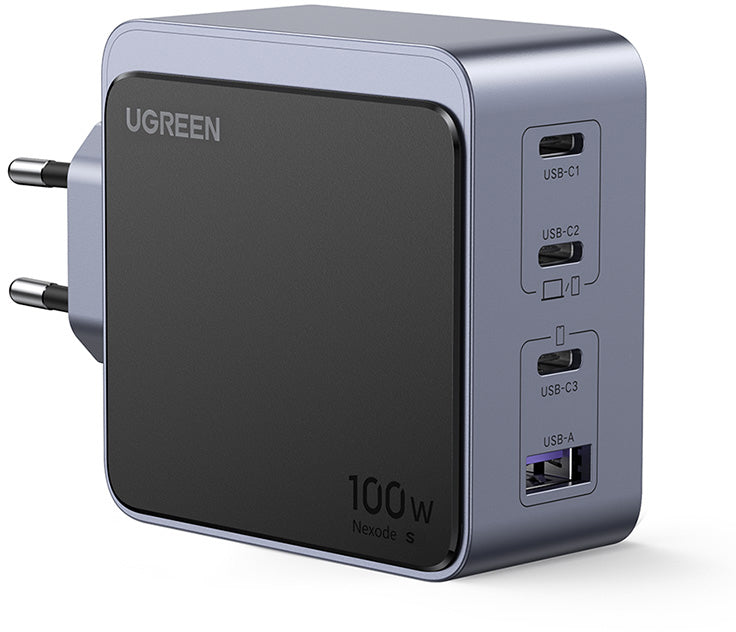 UGREEN USB-C Wallcharger Nexode S 35043 100W,4-Port,GaN,FastCharg.