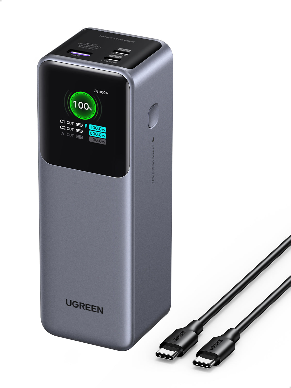UGREEN Nexode Power Bank 25000mAh 35525B 200W Fast Charging