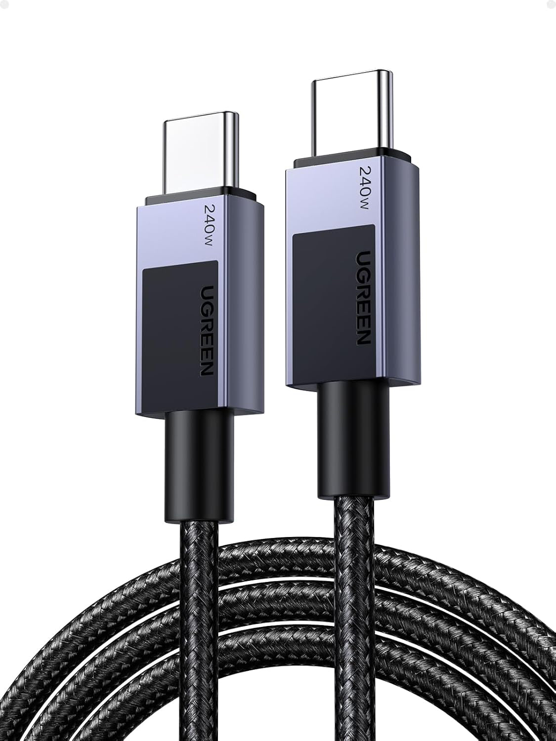 UGREEN Cable USB-C to USB-C, 240W 45067 PD,1m,Fast Charging ,Gray