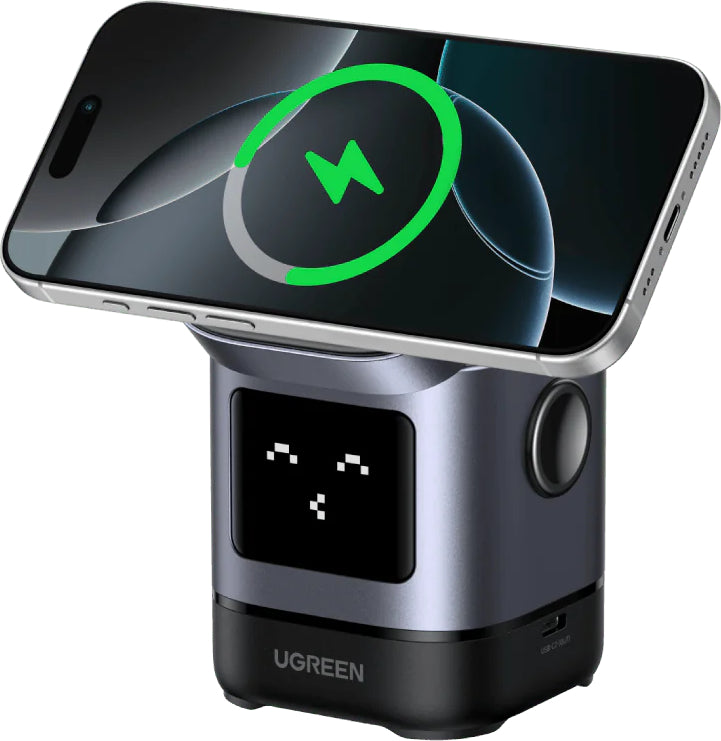 UGREEN Wireles Charger Uno 2in1 45775 20W,Robot,iPhone,AirPods